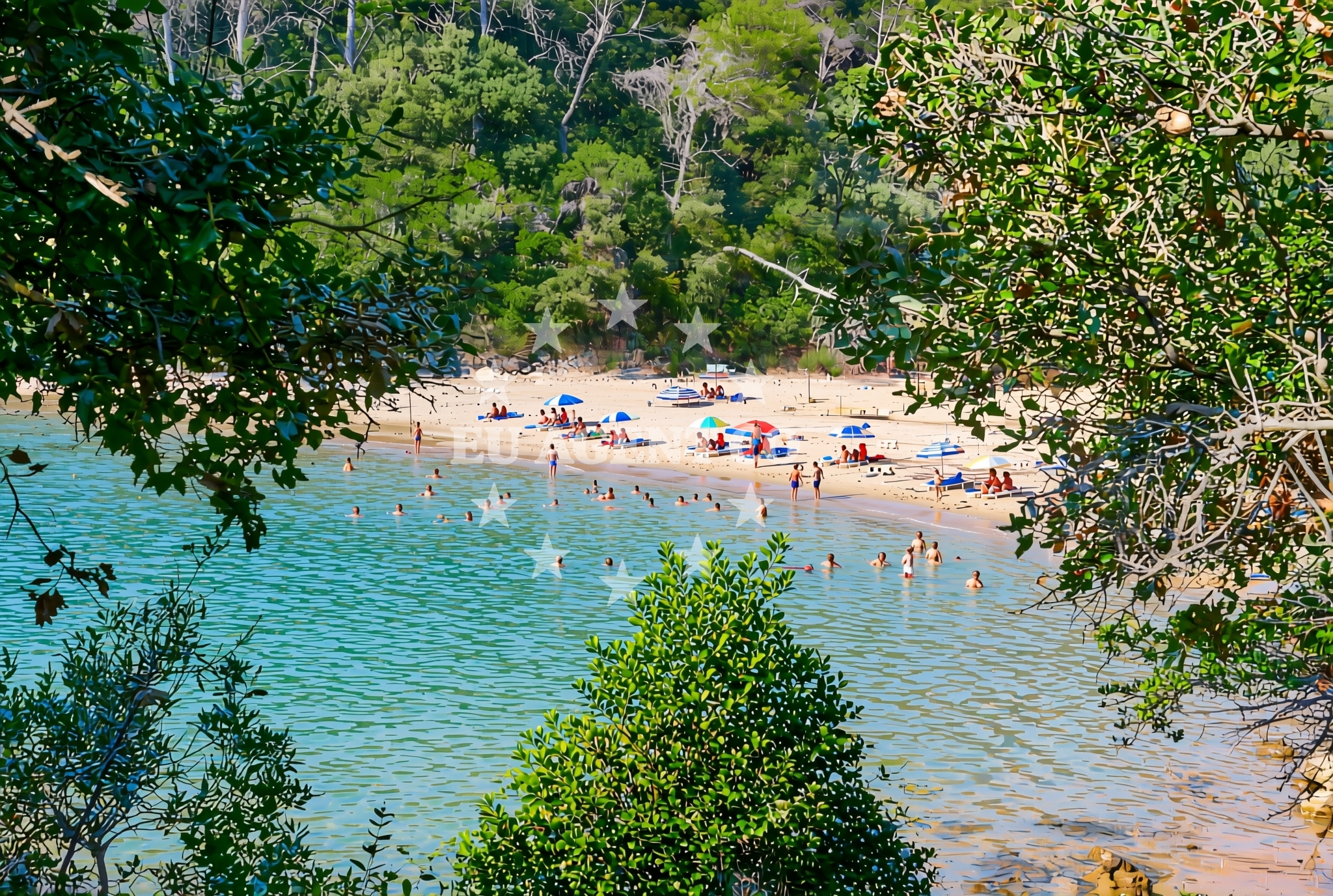 Additional view of Chifnata Bay in Kampor 99, Rab