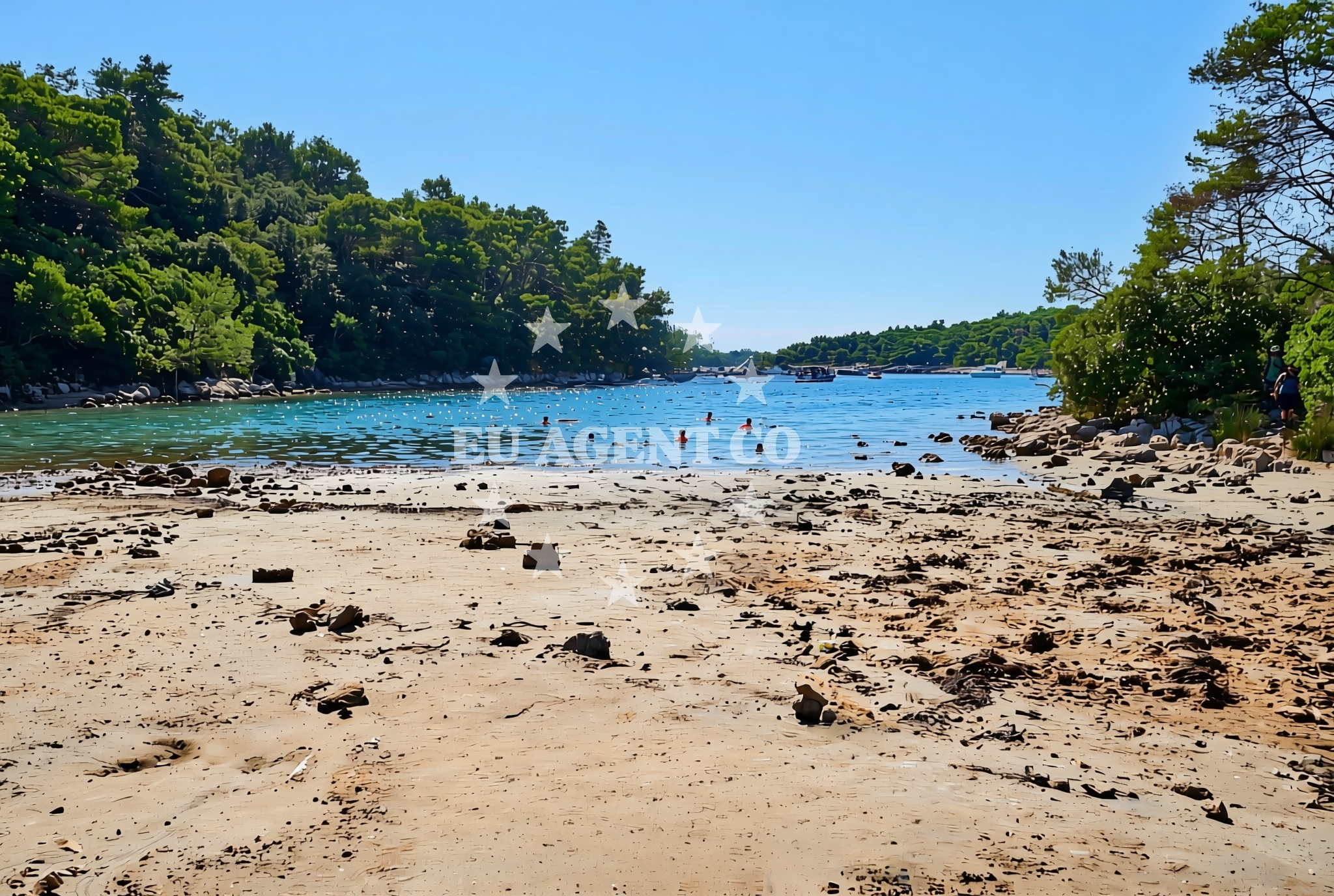 Additional view of Chifnata Bay in Kampor 99, Rab
