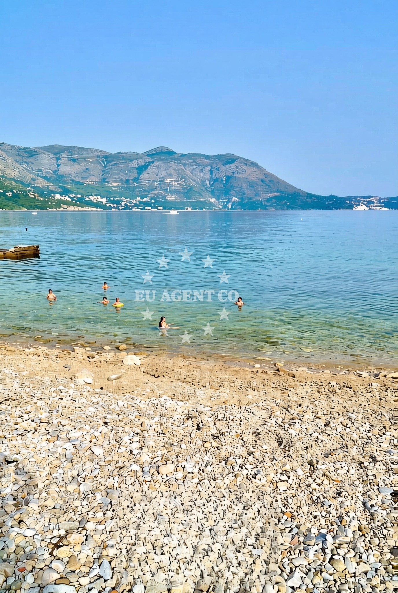 Additional view of Čibača: beaches and coves in Čibača