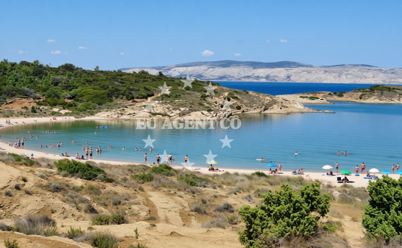 Additional view of Ciganka beach in Lopar 30 A, Lopar
