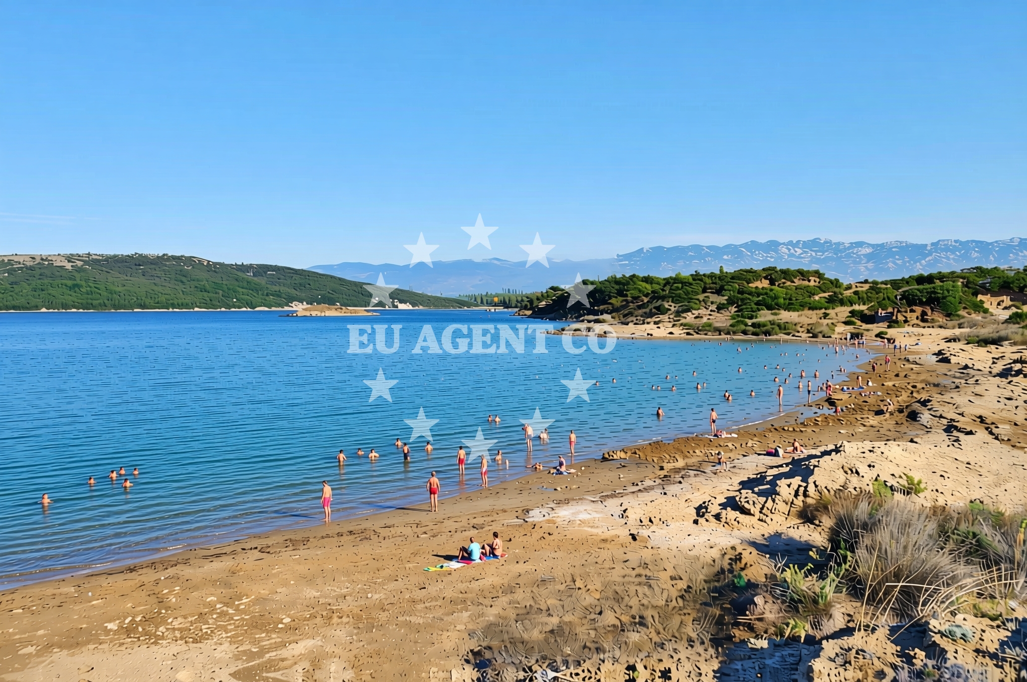 Additional view of Ciganka beach in Lopar 30 A, Lopar