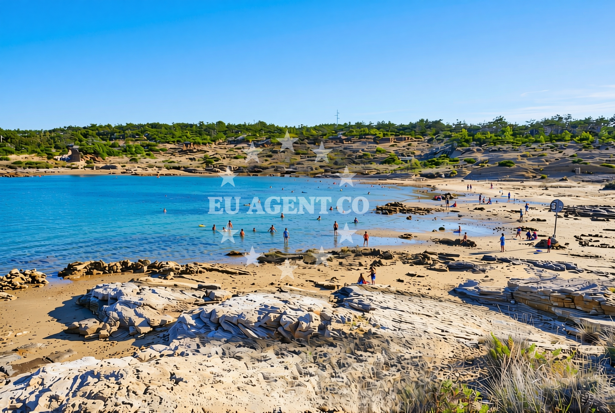 Additional view of Ciganka beach in Lopar 30 A, Lopar