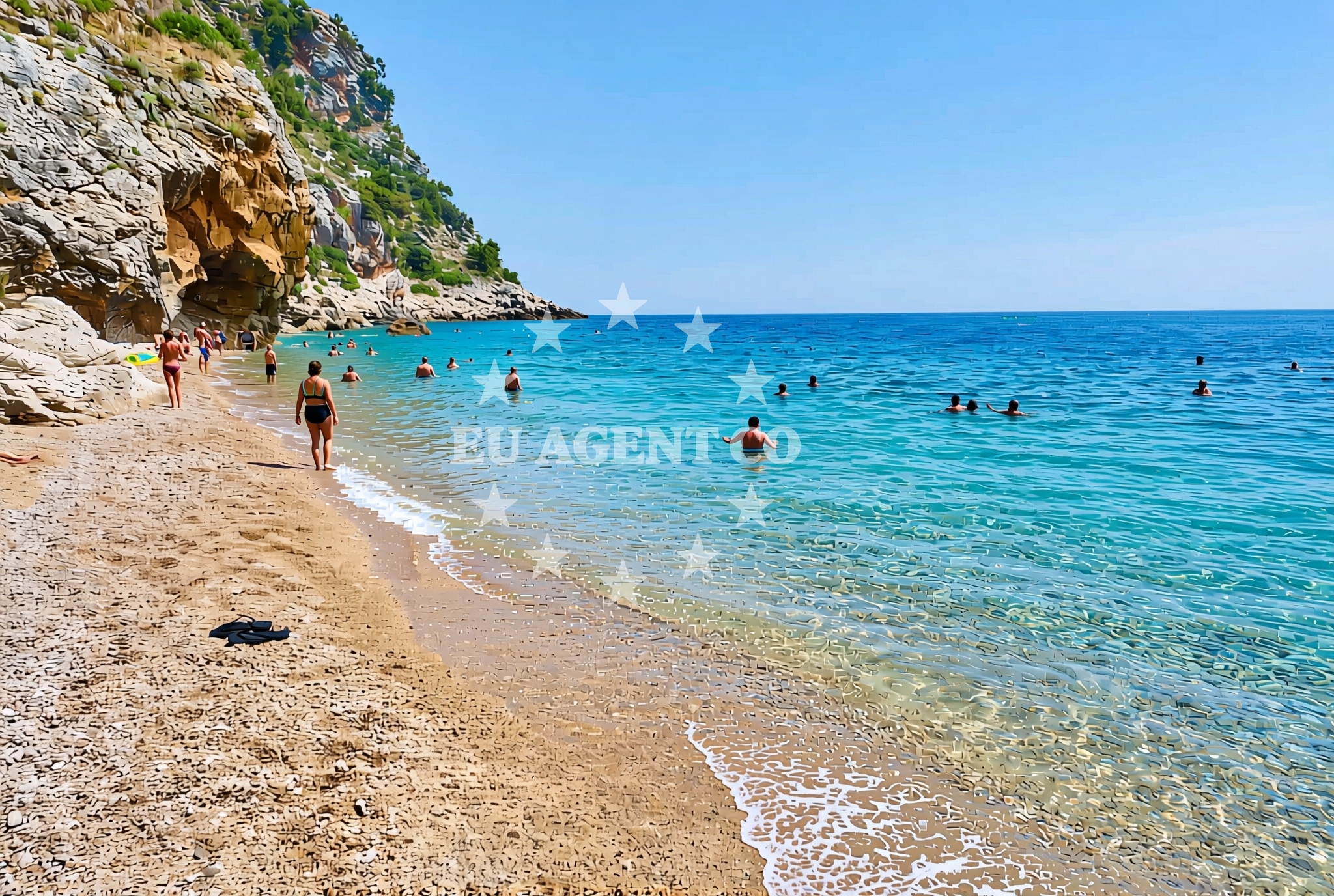 Additional view of Čilipi: beaches and coves in Čilipi