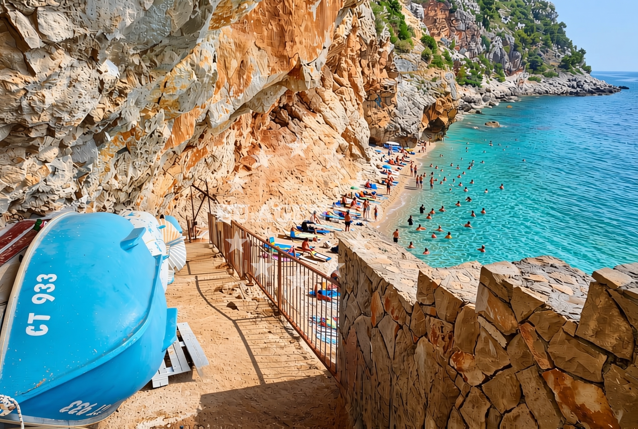 Additional view of Čilipi: beaches and coves in Čilipi