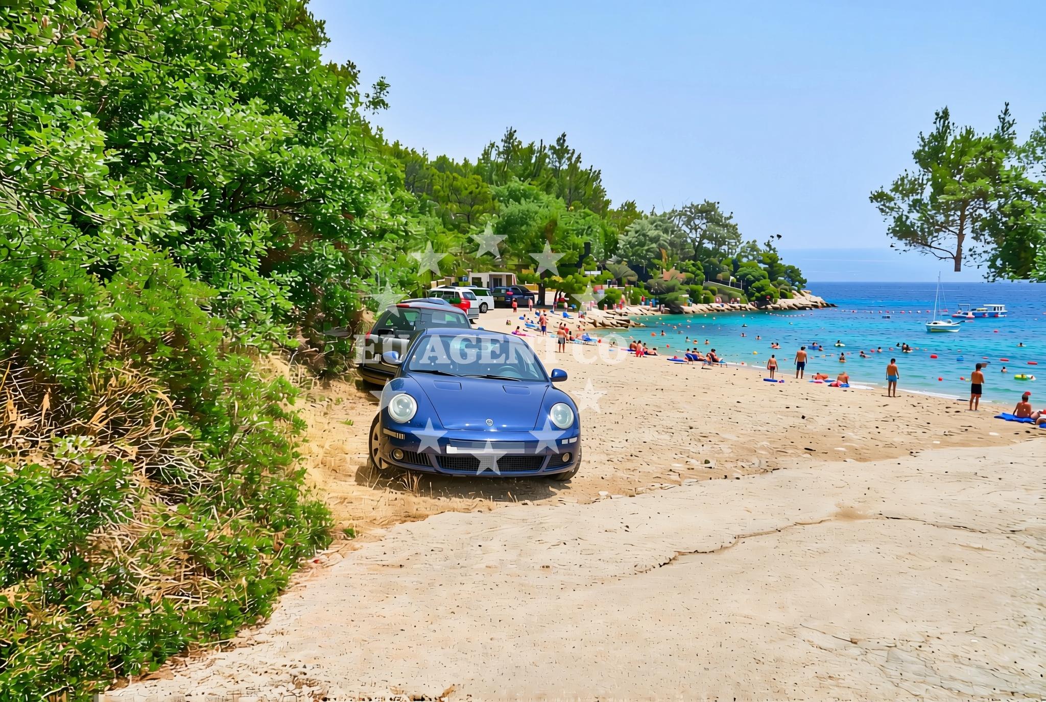 Additional view of Čilipi: beaches and coves in Čilipi
