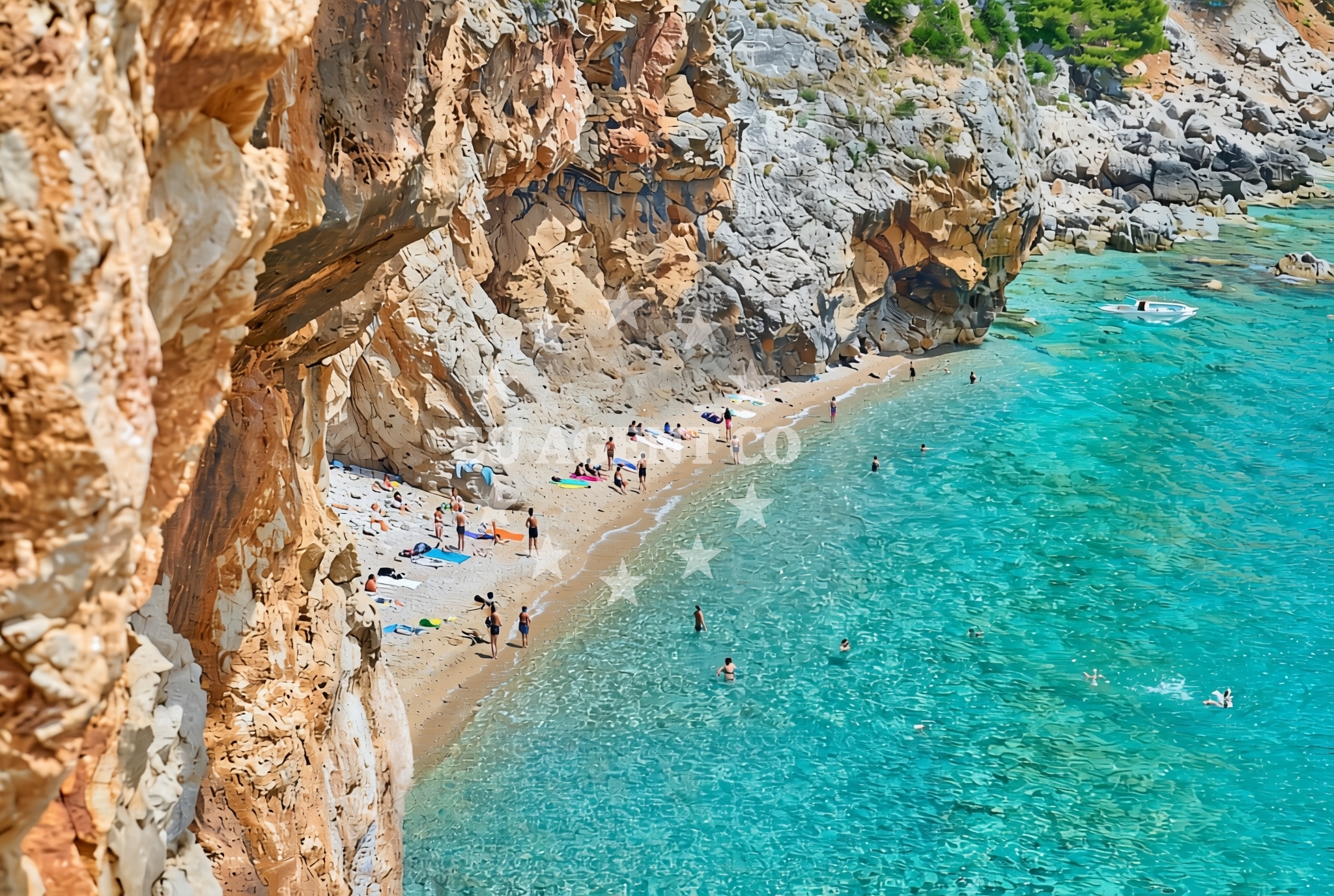 Additional view of Čilipi: beaches and coves in Čilipi