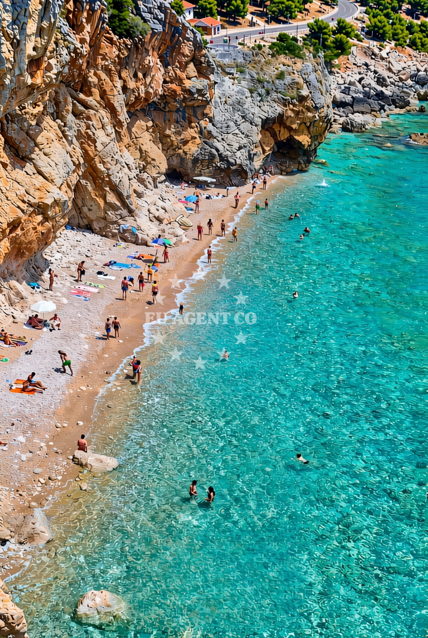 Additional view of Čilipi: beaches and coves in Čilipi