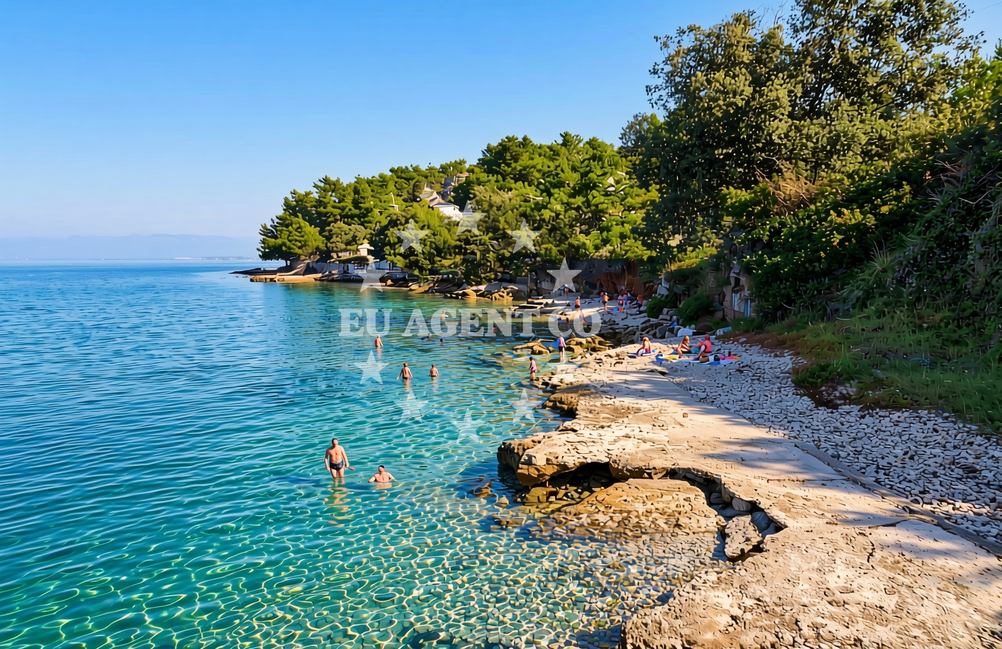 Additional view of Činta, Ugljan (Ugljan) Beach in Činta