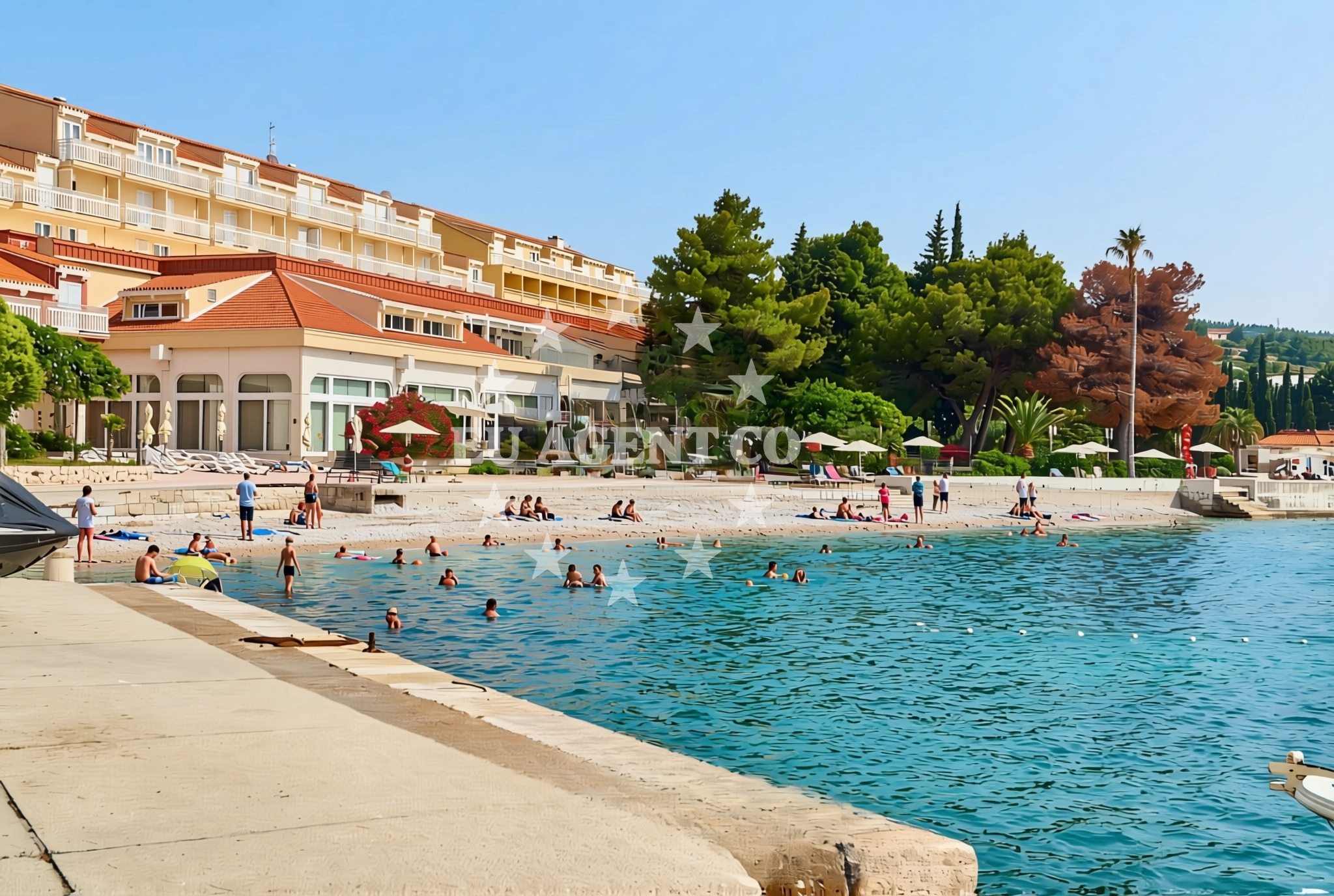 Additional view of Cista Luka beach in Pavloviceva 5, Cavtat