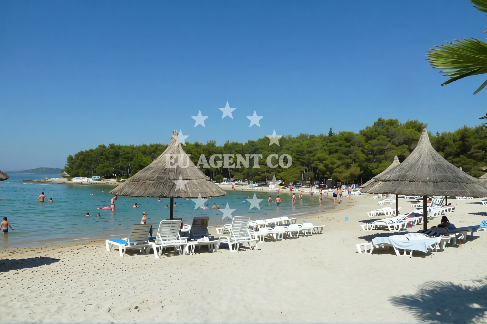 Additional view of Ciuleanu-Veres Beach in Brune Bušića, Pakoštane