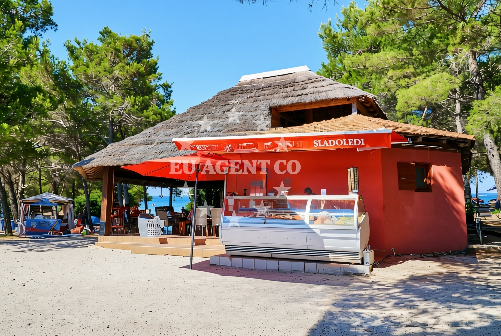 Additional view of Ciuleanu-Veres Beach in Brune Bušića, Pakoštane