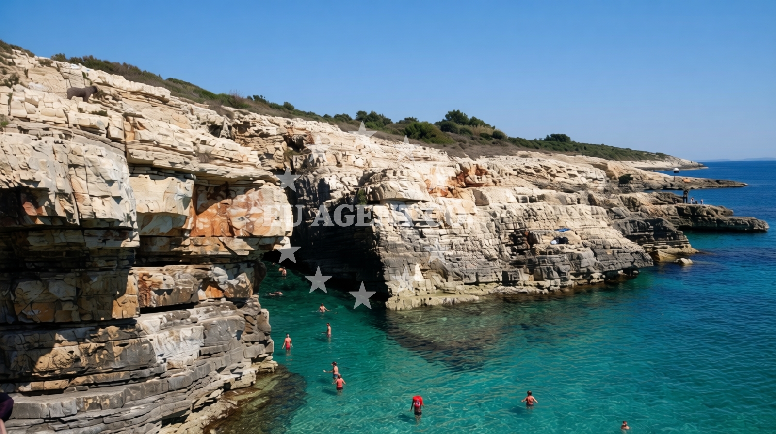 Additional view of Cliff jump