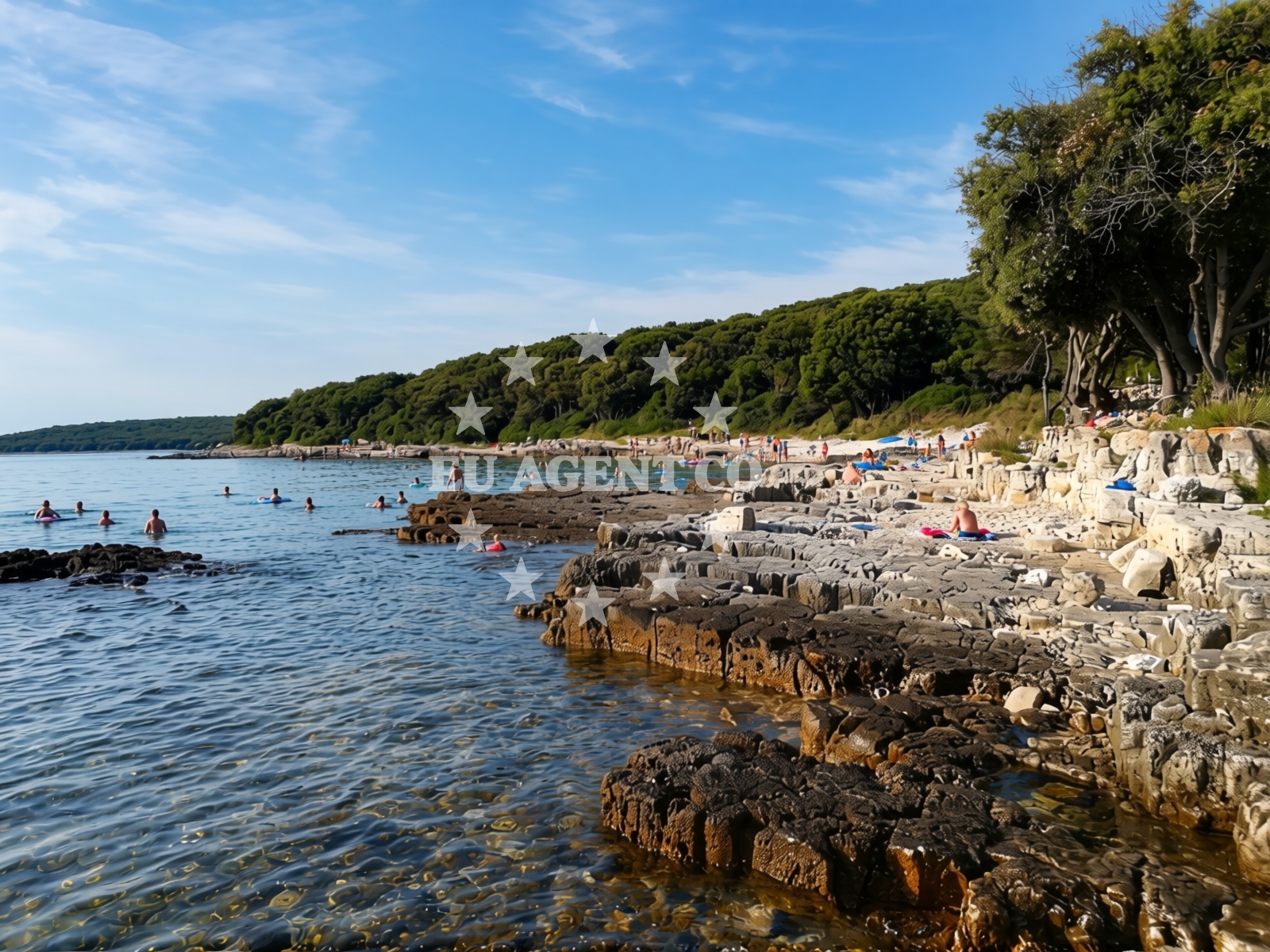 Additional view of Coala beach in Veštar 1, Rovinj