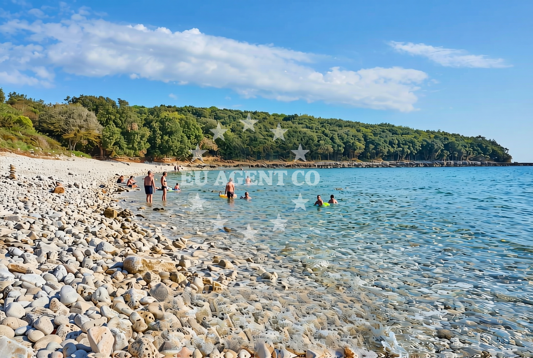 Additional view of Coala beach in Veštar 1, Rovinj