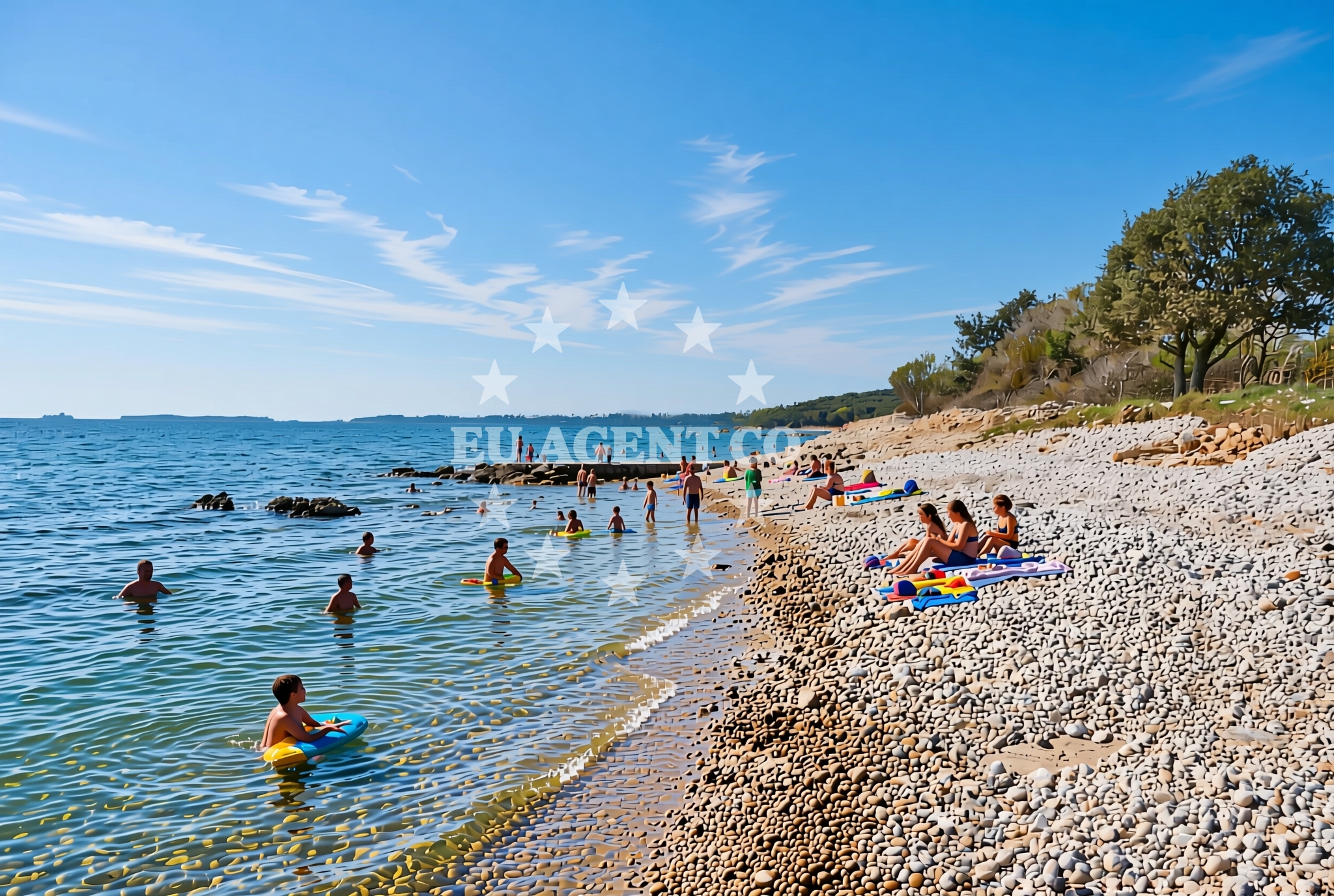 Additional view of Coala beach in Veštar 1, Rovinj
