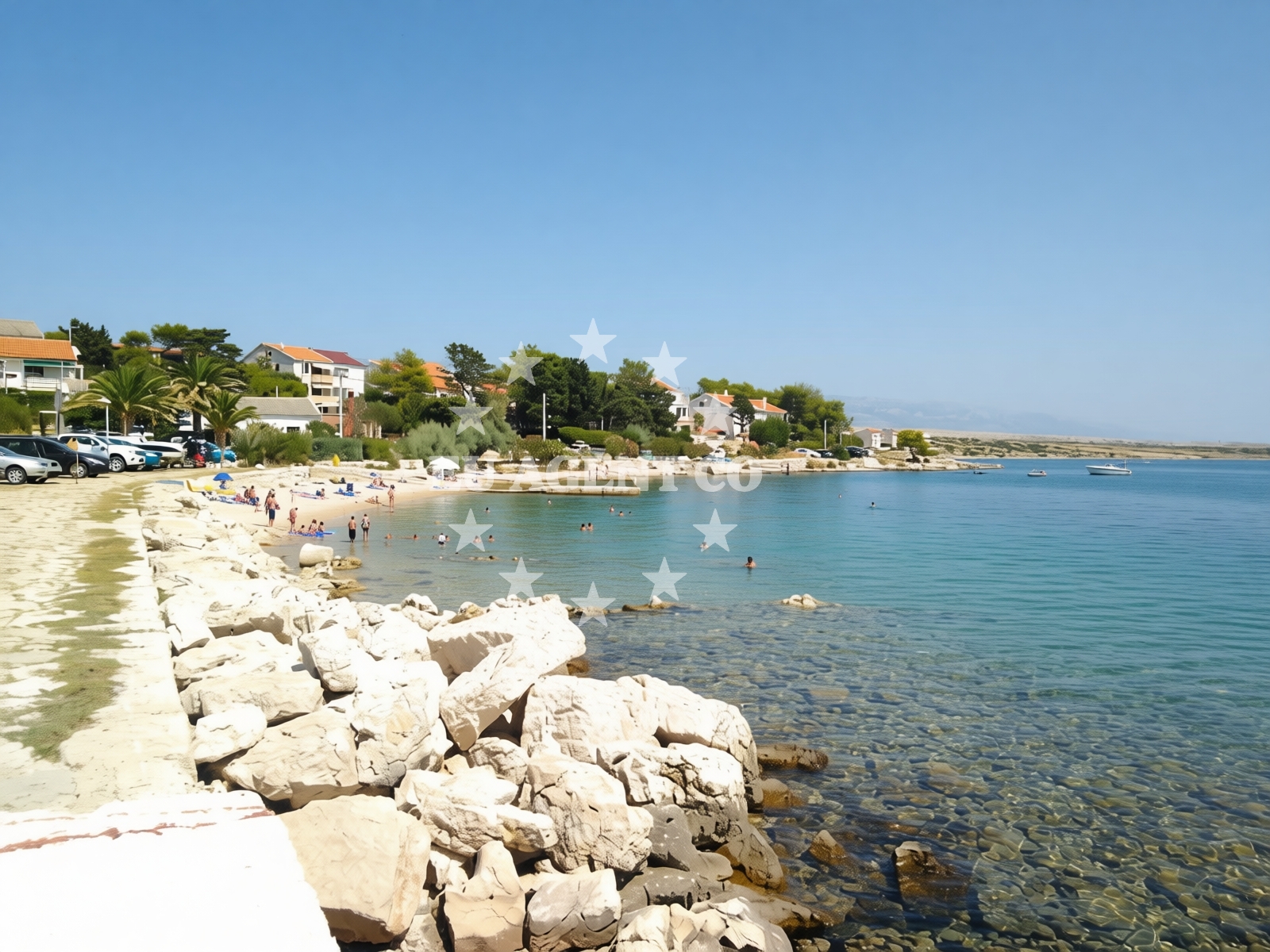 Additional view of Cochineal beach in 23 Kosljun, Košljun