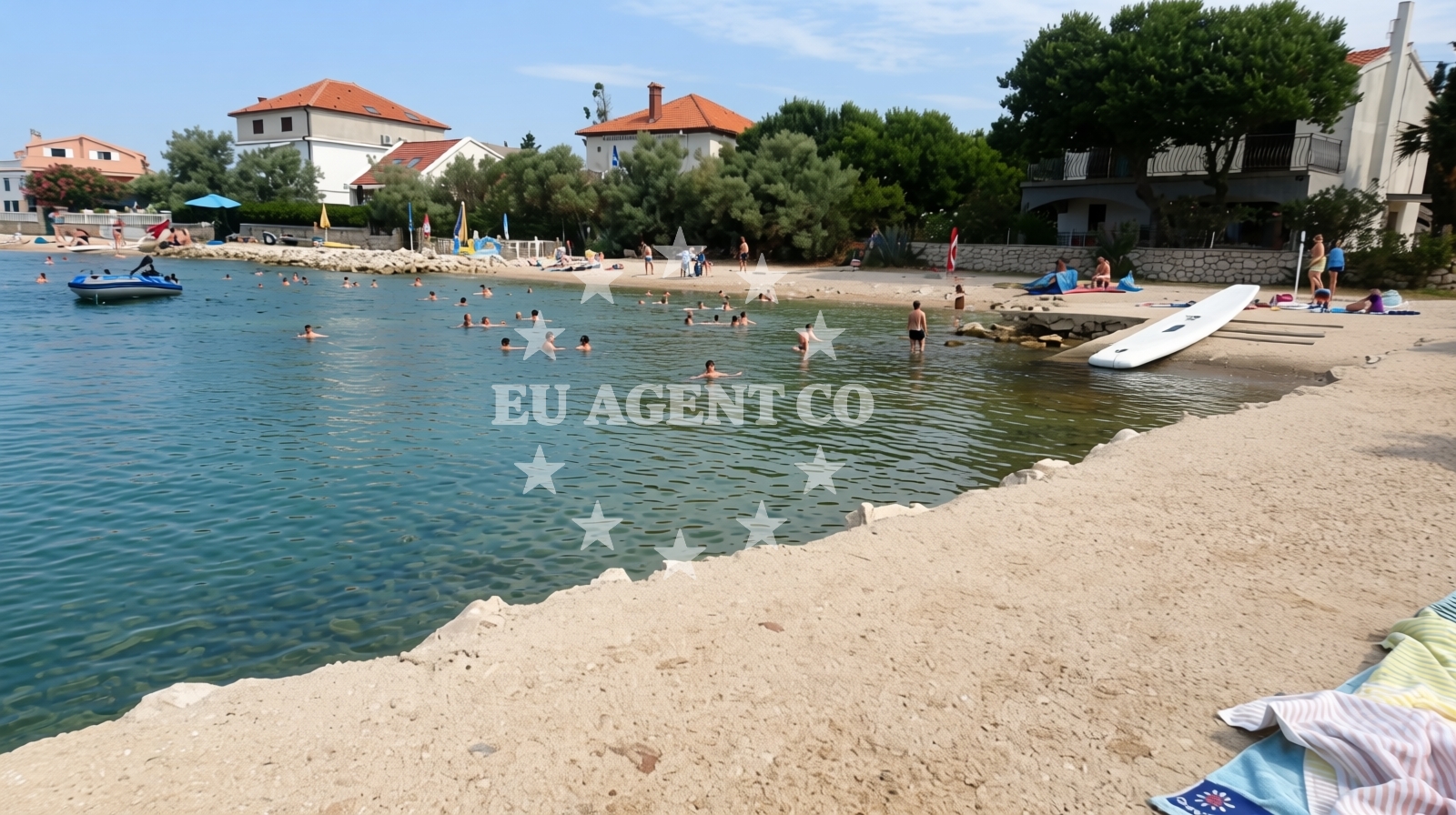 Additional view of Cochineal beach in 23 Kosljun, Košljun