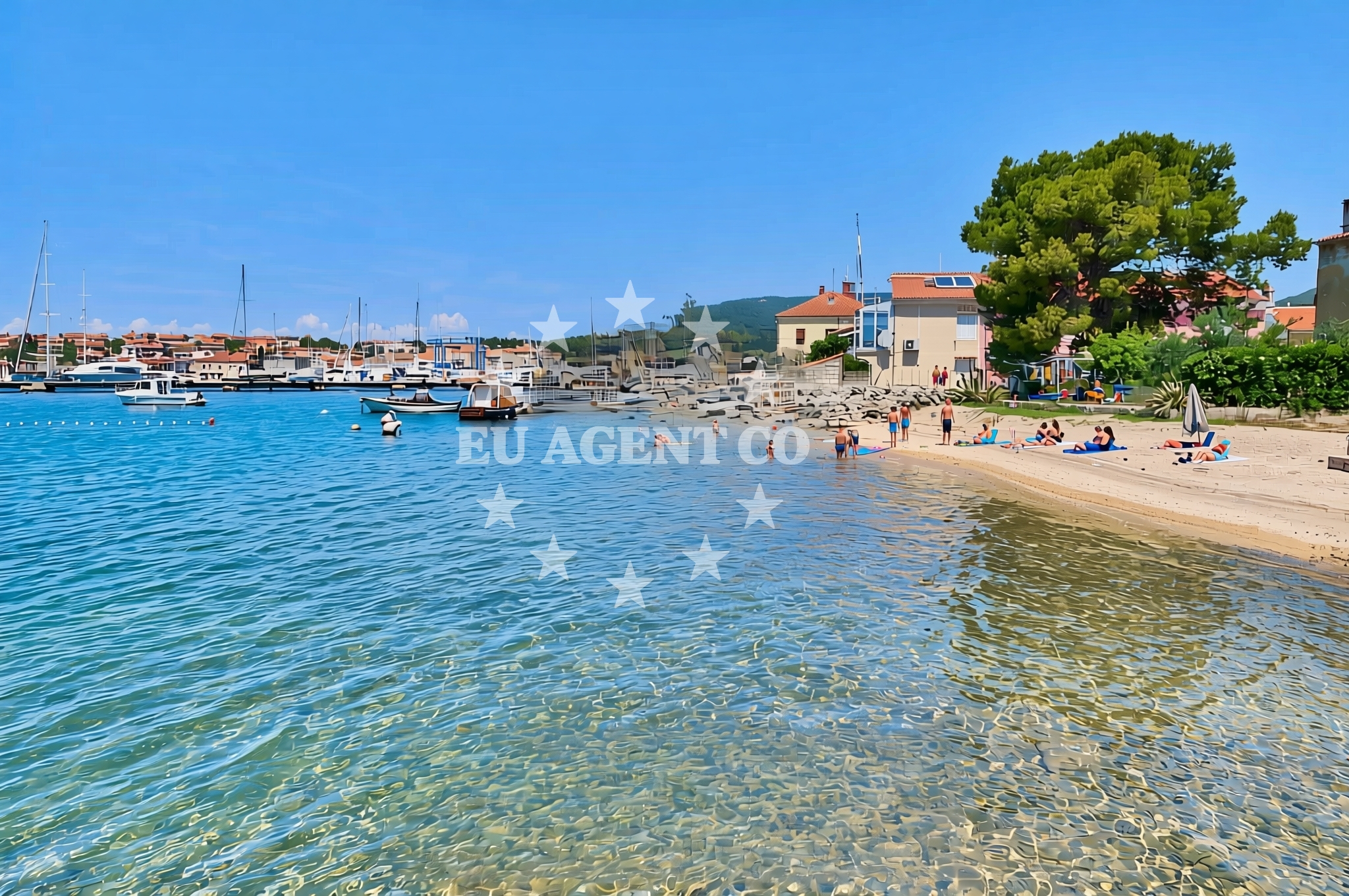 Sea and coastal view of Cres (Cres): beaches and coves (15) in Cres (Cres)