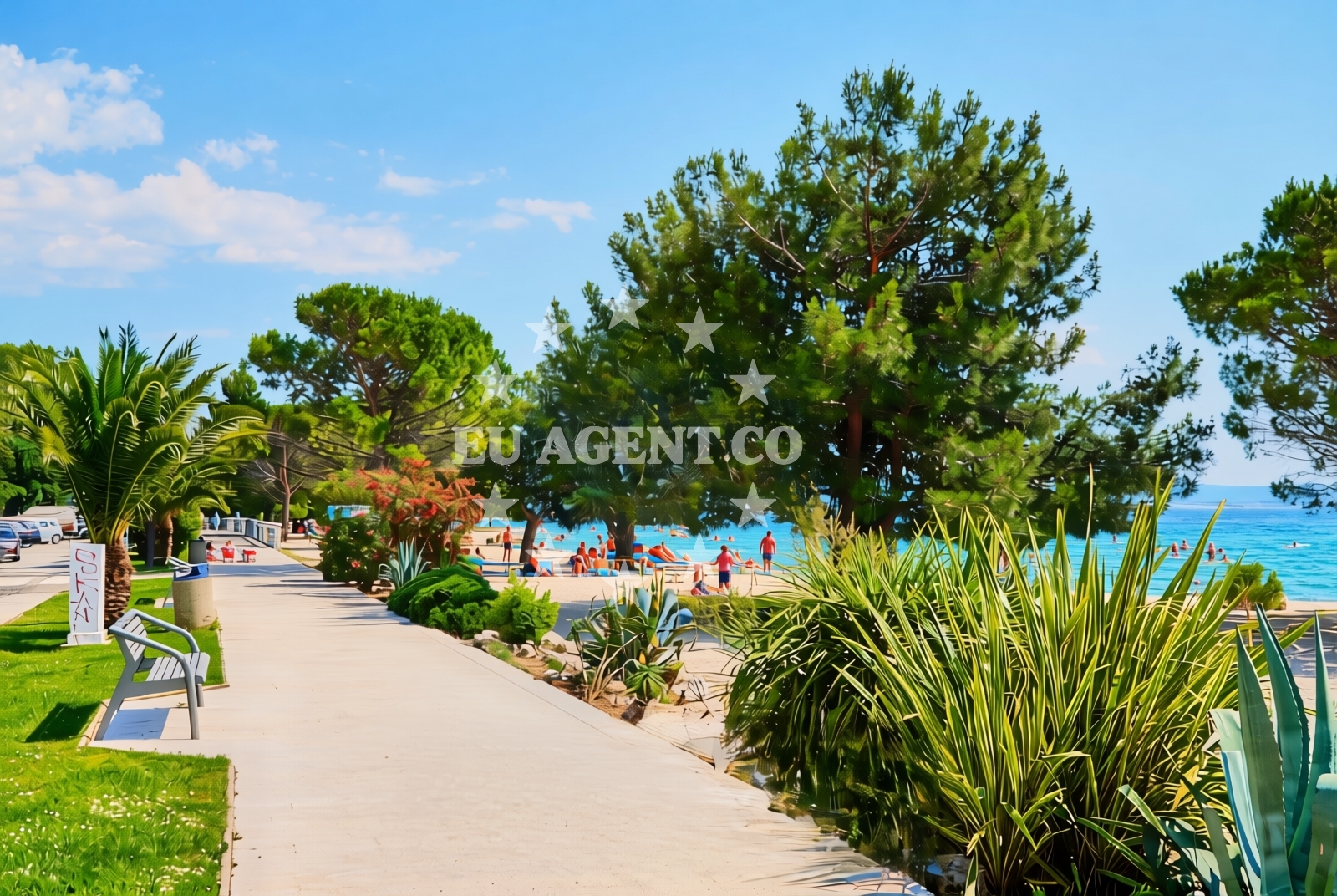 Additional view of Crikvenica beach in 39 Ulica kralja Zvonimira, Crikvenica