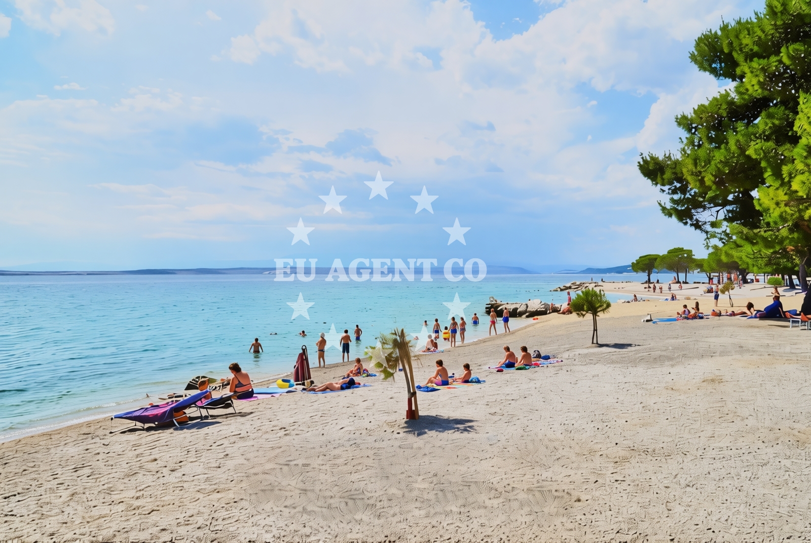 Shoreline and swimming area at Crikvenica: beaches and coves (8) in Crikvenica