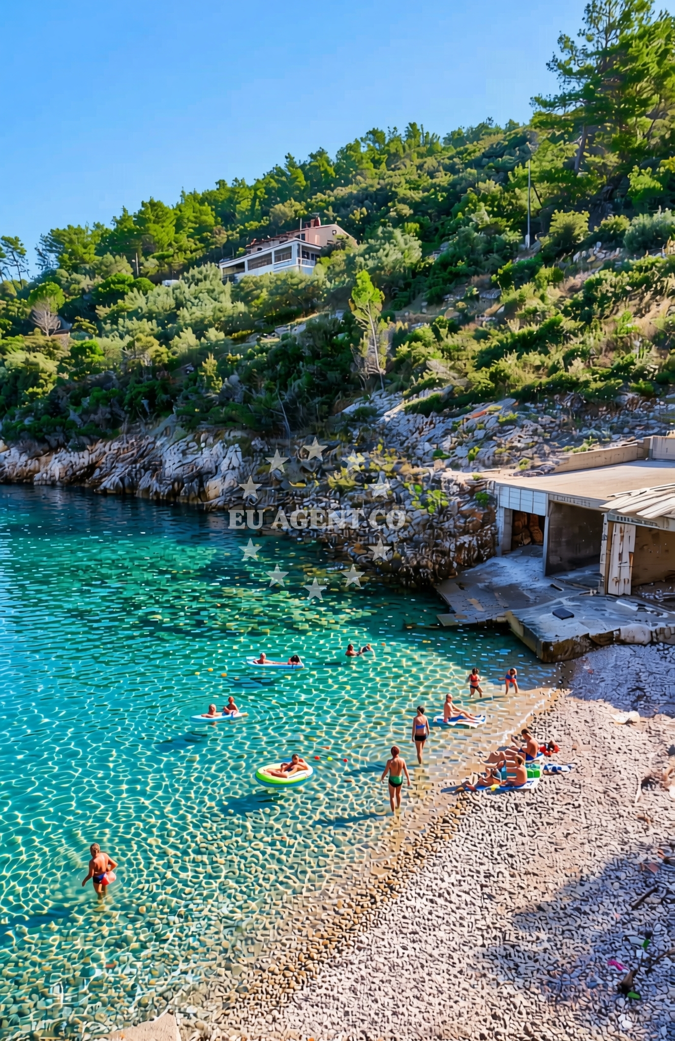 Additional view of Crna luka, Blato (Korčula) Beach in Crna luka