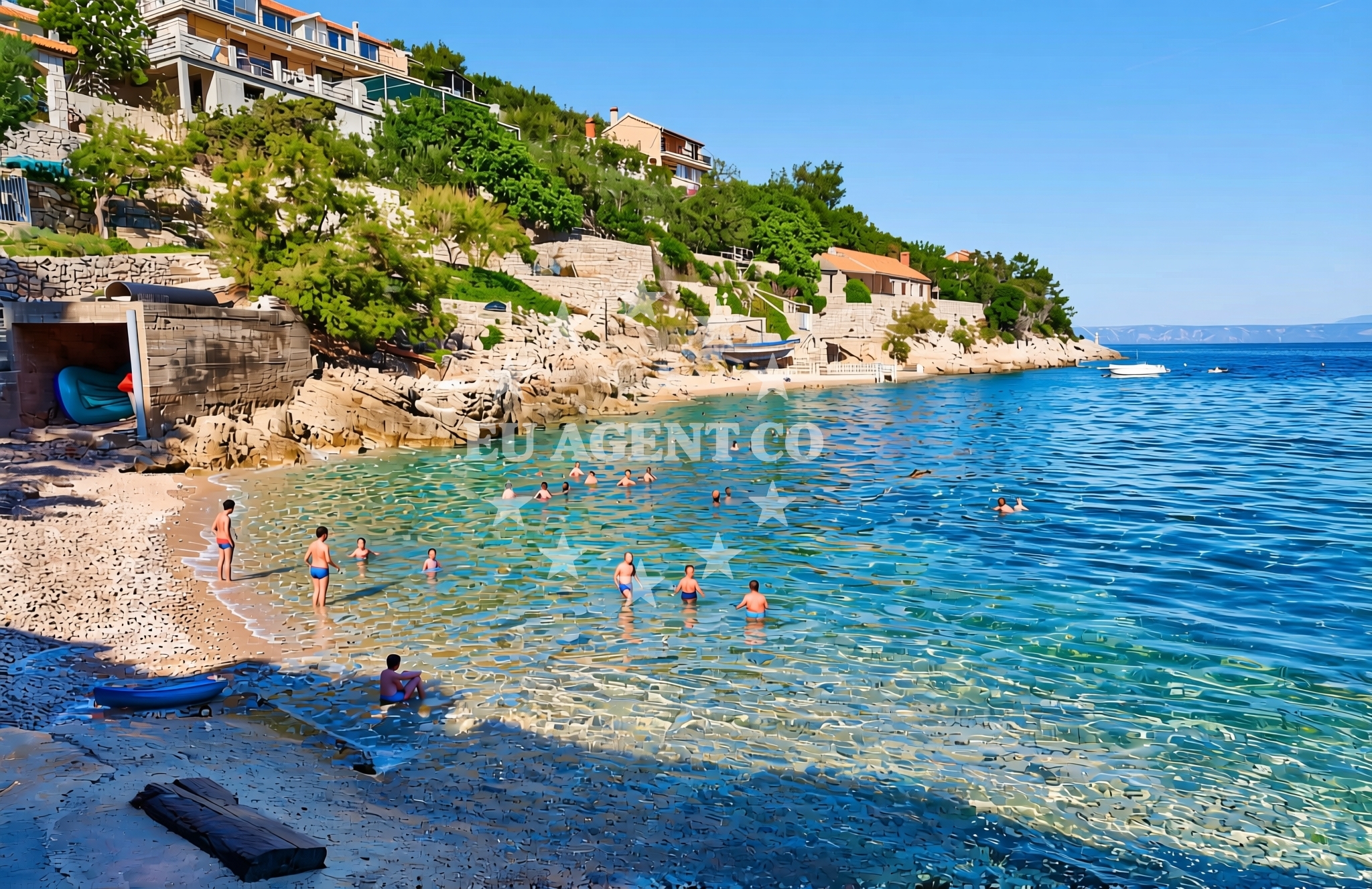 Additional view of Crna luka, Blato (Korčula) Beach in Crna luka