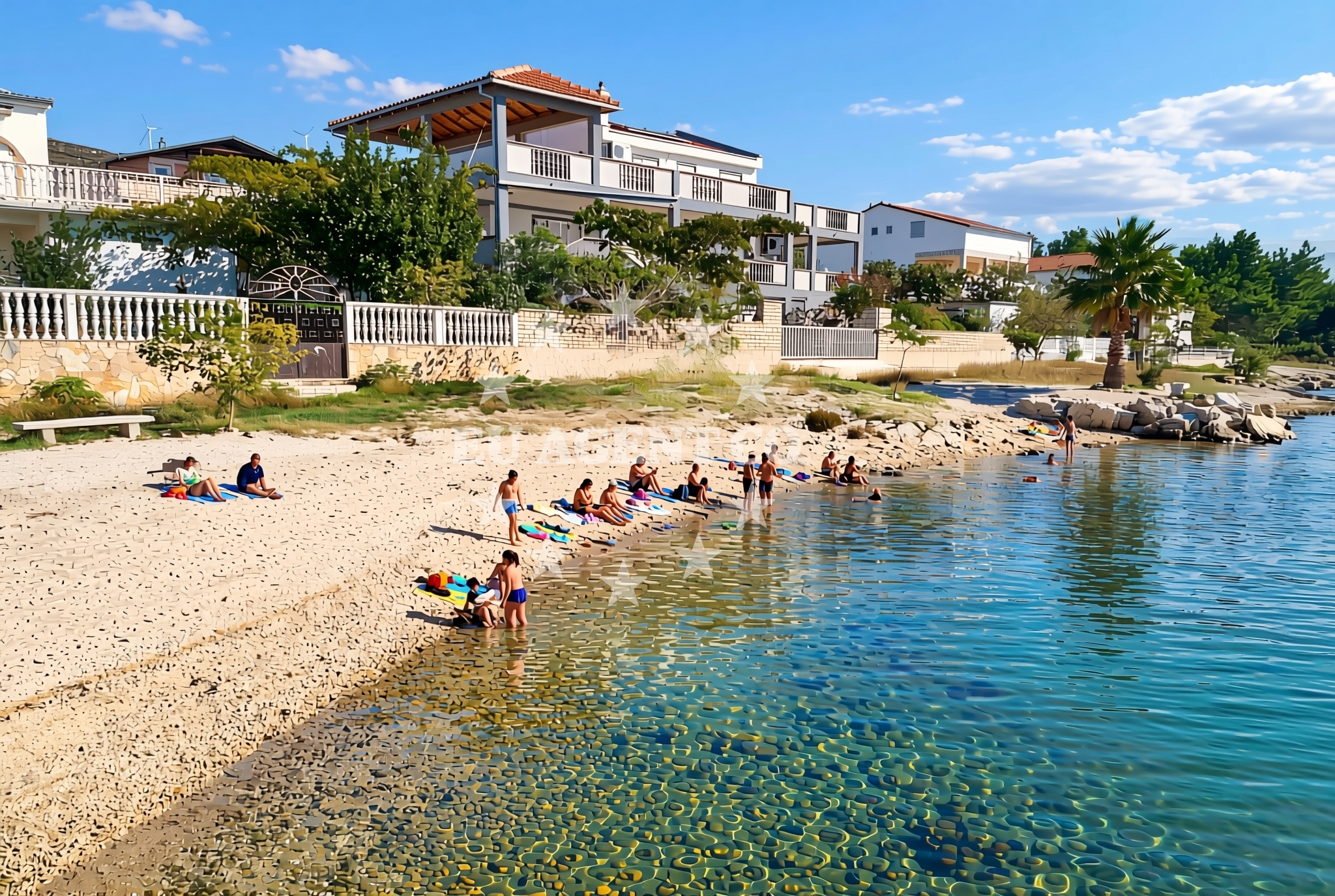 Additional view of Crna punta jug, Kruševo (Obrovac) Beach in Crna punta jug