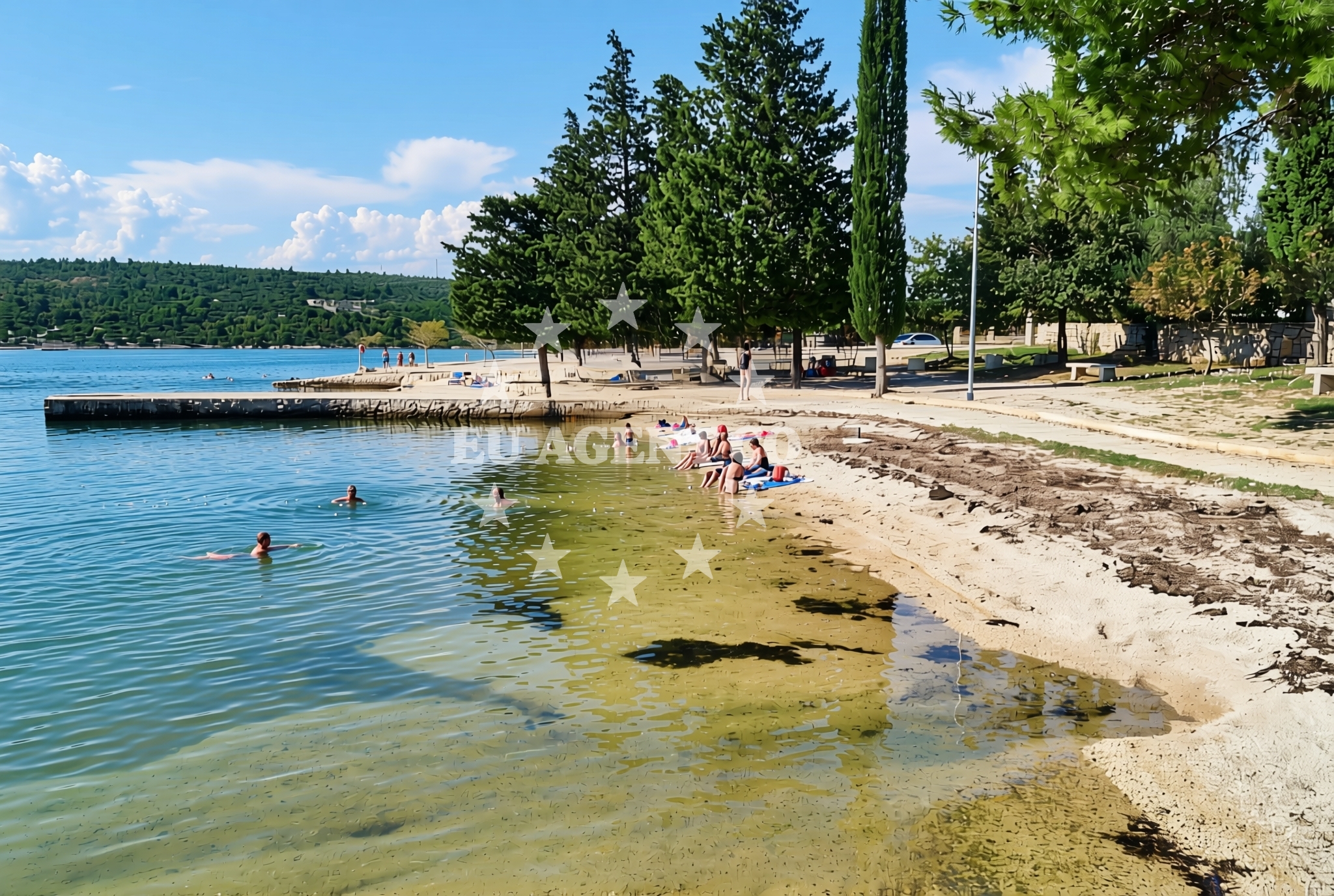 Additional view of Crna punta sredina, Kruševo (Obrovac) Beach in Crna punta sredina