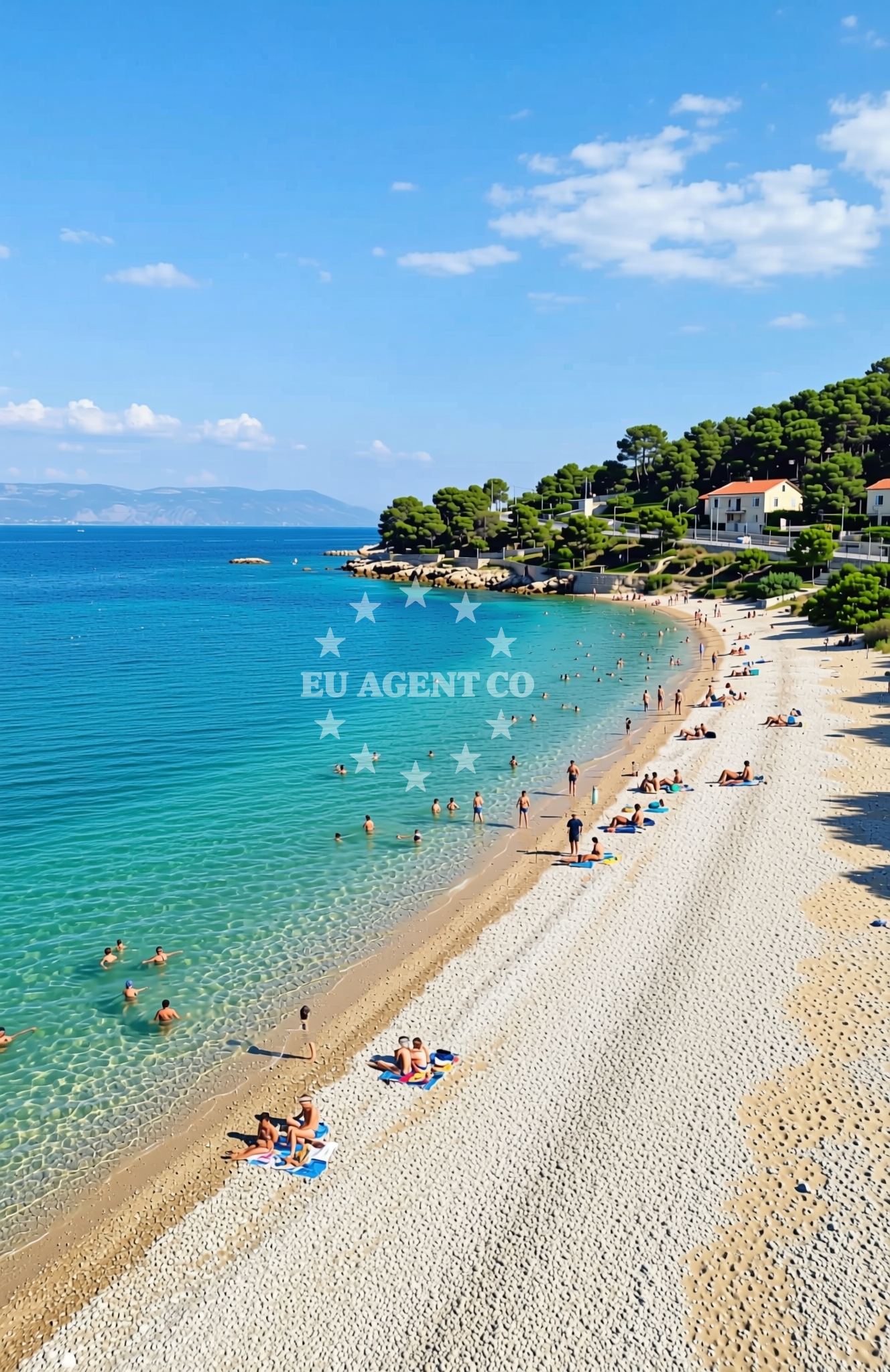 Additional view of Crni: beaches and coves (1) in Crni