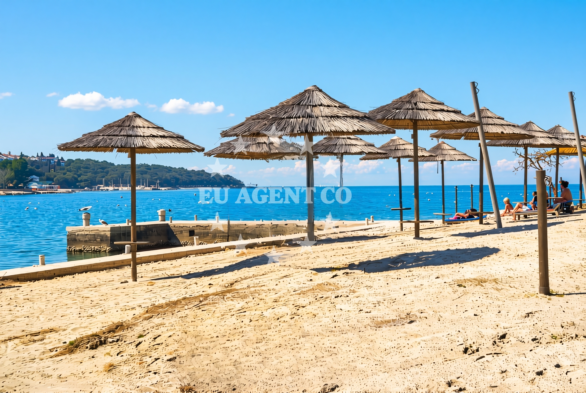 Additional view of Crnika beach in Lanterna 15, Poreč