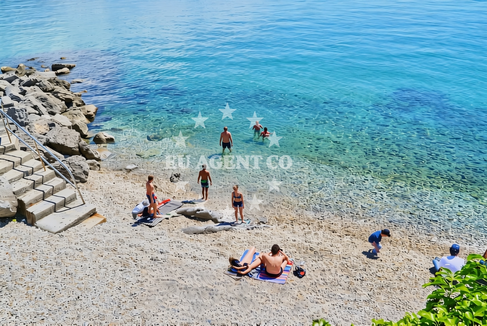 Additional view of Crnikovica beach in Andrije Mohorovičića 40, Opatija