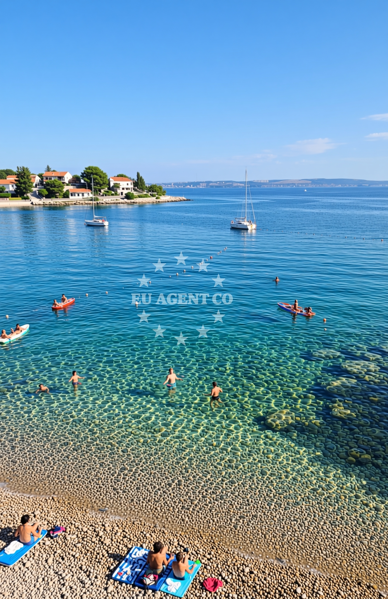 Additional view of Croatia beach in Zanatska 11, Kali