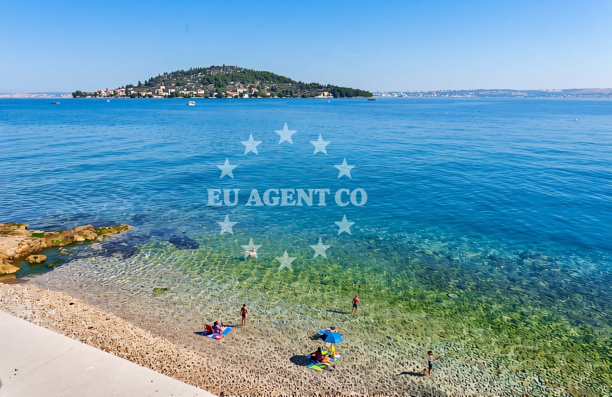Additional view of Croatia beach in Zanatska 11, Kali