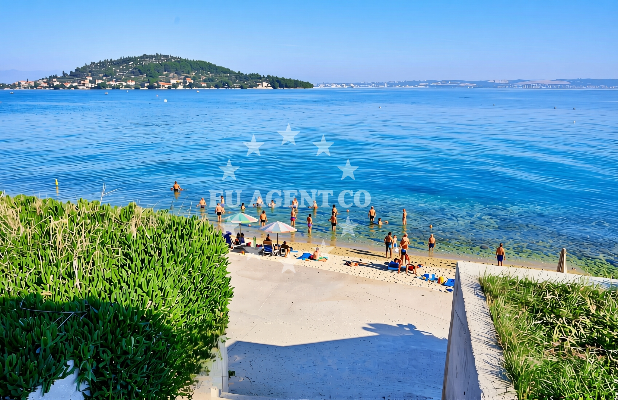 Additional view of Croatia beach in Zanatska 11, Kali