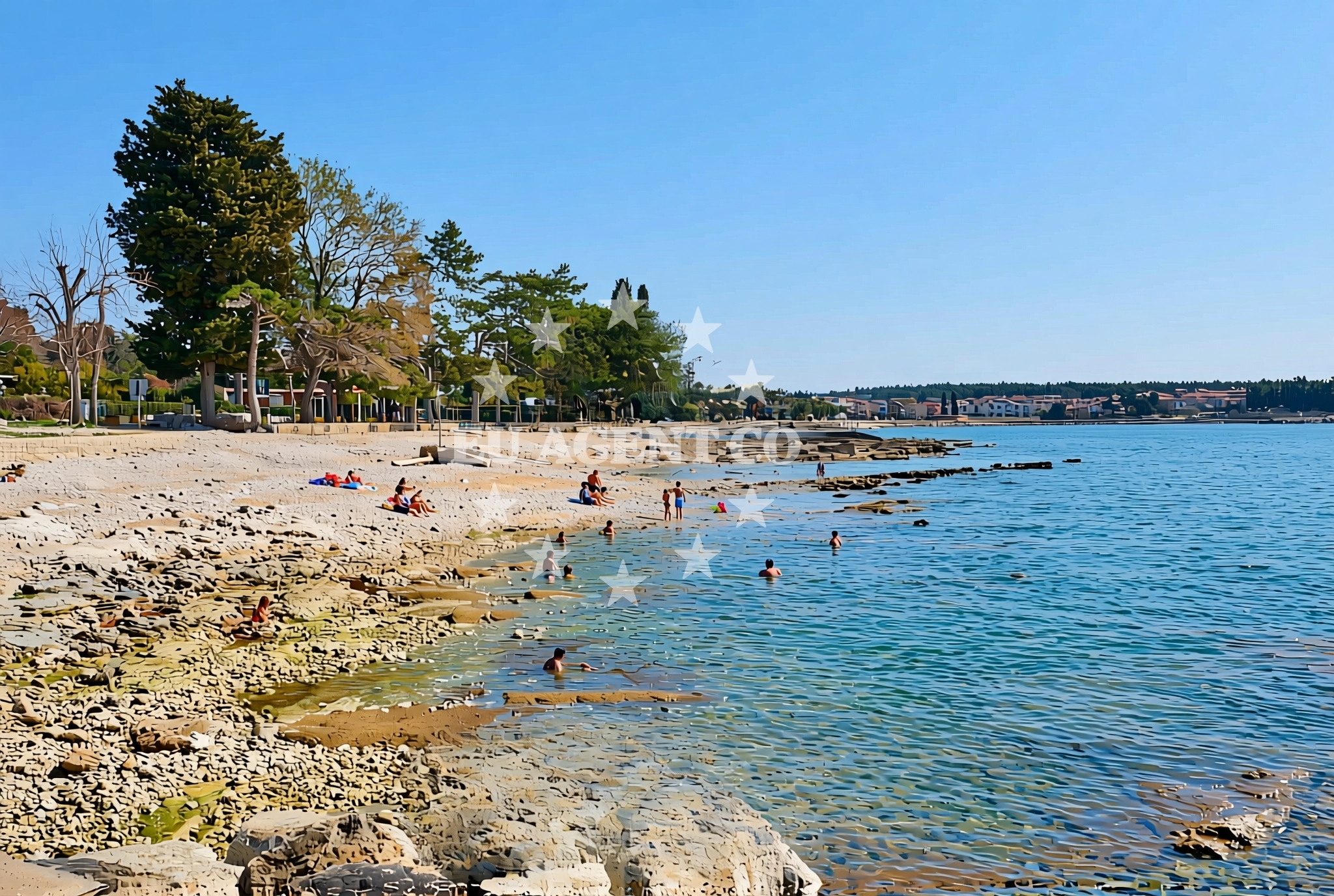 Additional view of Crvena (Villa Rosetta), Zambratija Beach in Crvena (Villa Rosetta)