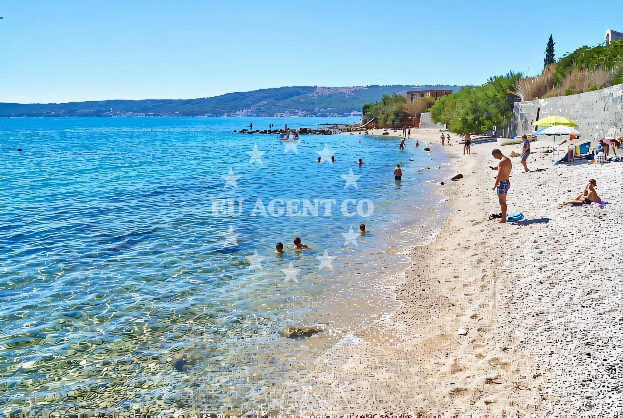 Additional view of Crvena zemlja, Kaštel Štafilić Beach in Crvena zemlja
