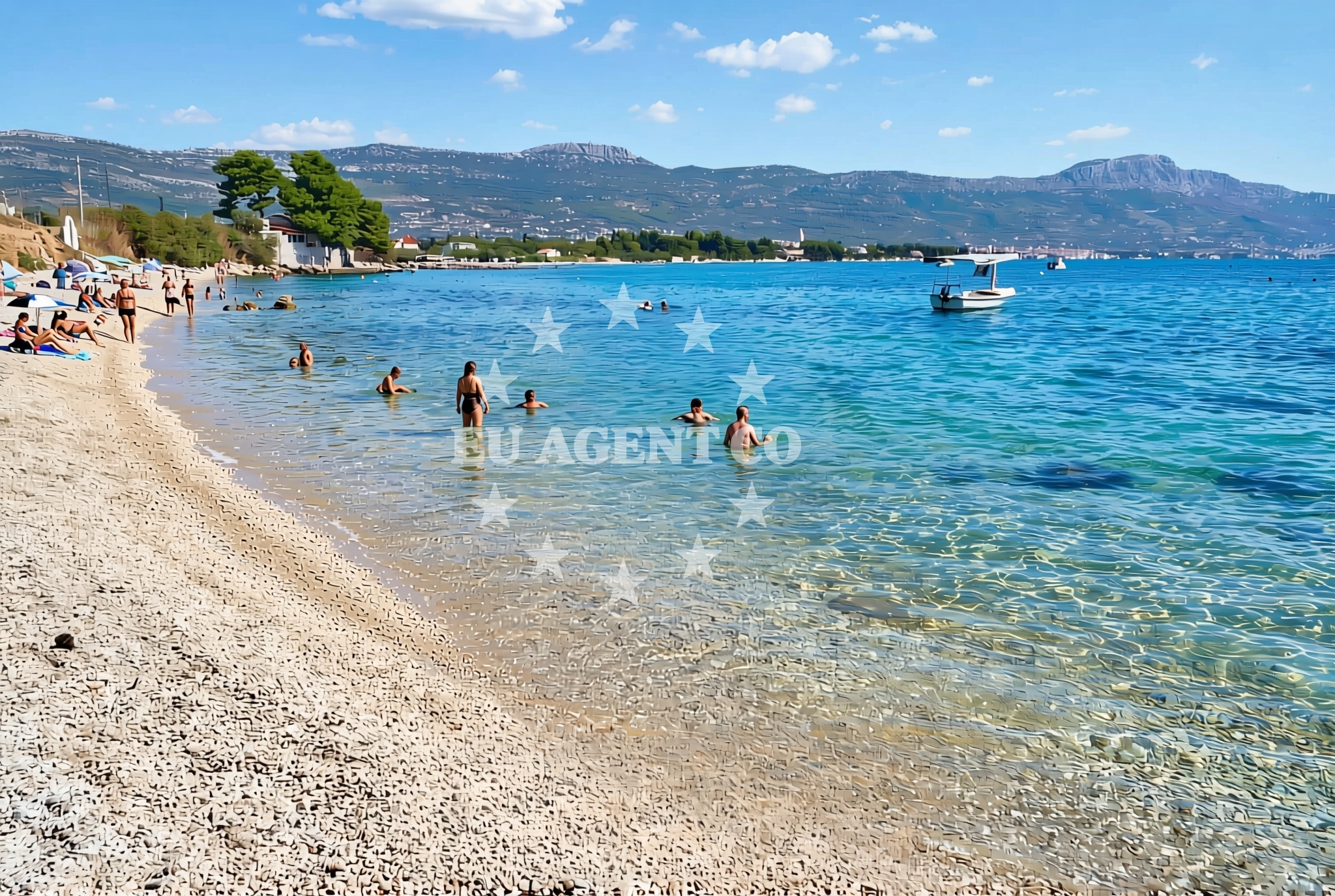 Additional view of Crvena zemlja, Kaštel Štafilić Beach in Crvena zemlja