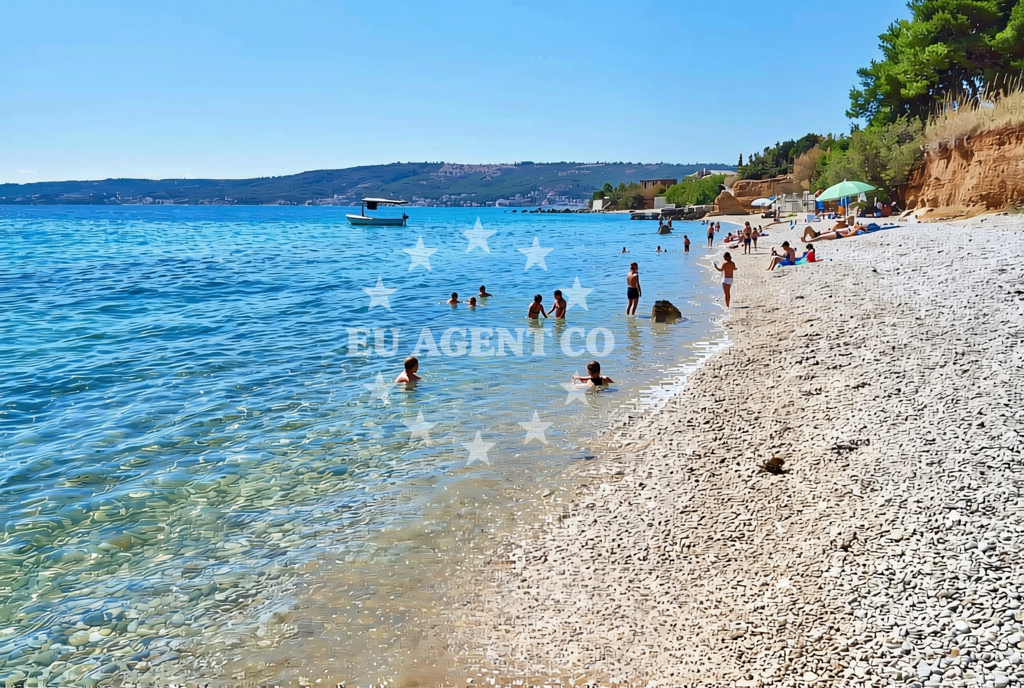 Additional view of Crvena zemlja, Kaštel Štafilić Beach in Crvena zemlja