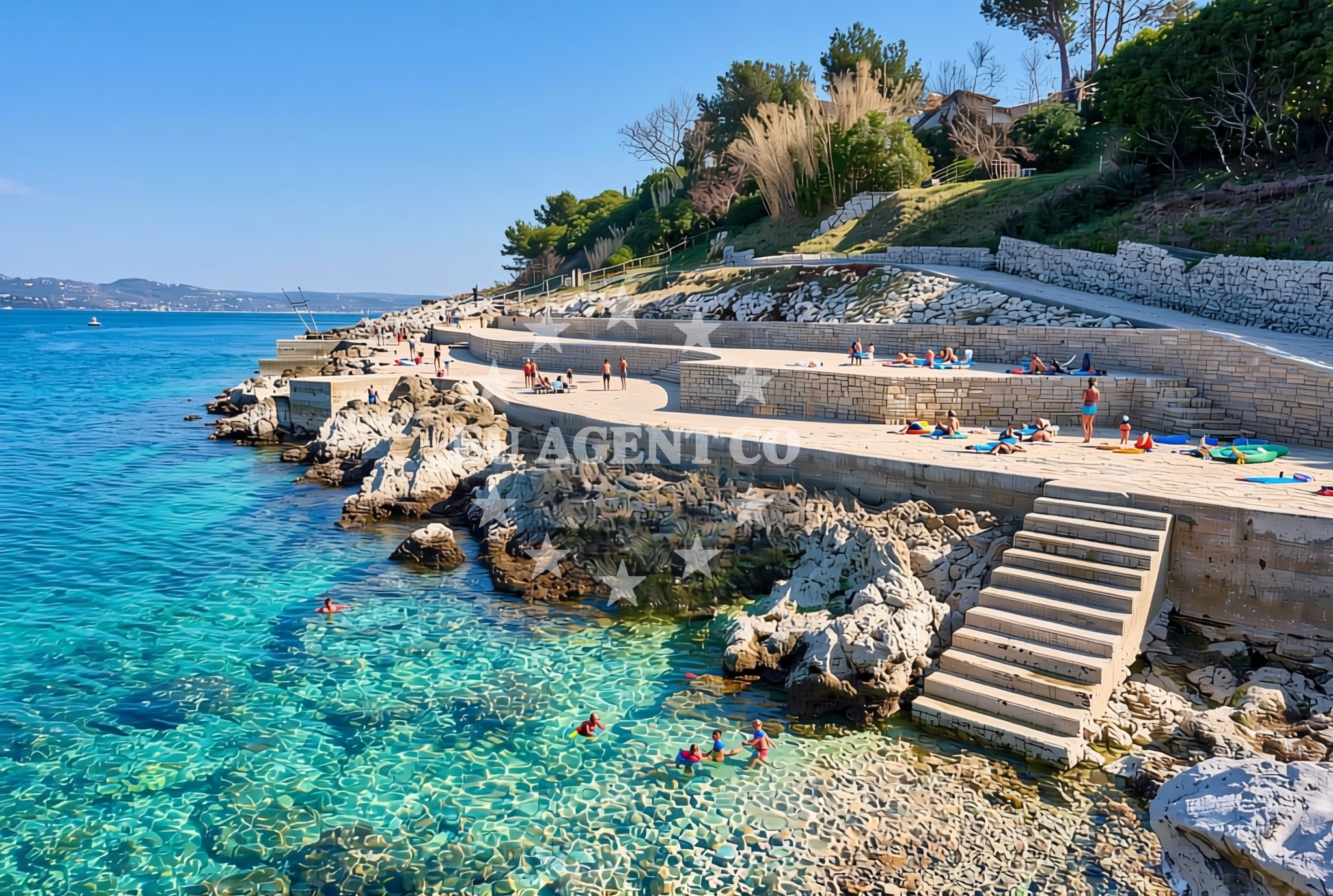 Additional view of Crveni Vrh: beaches and coves (3) in Crveni Vrh