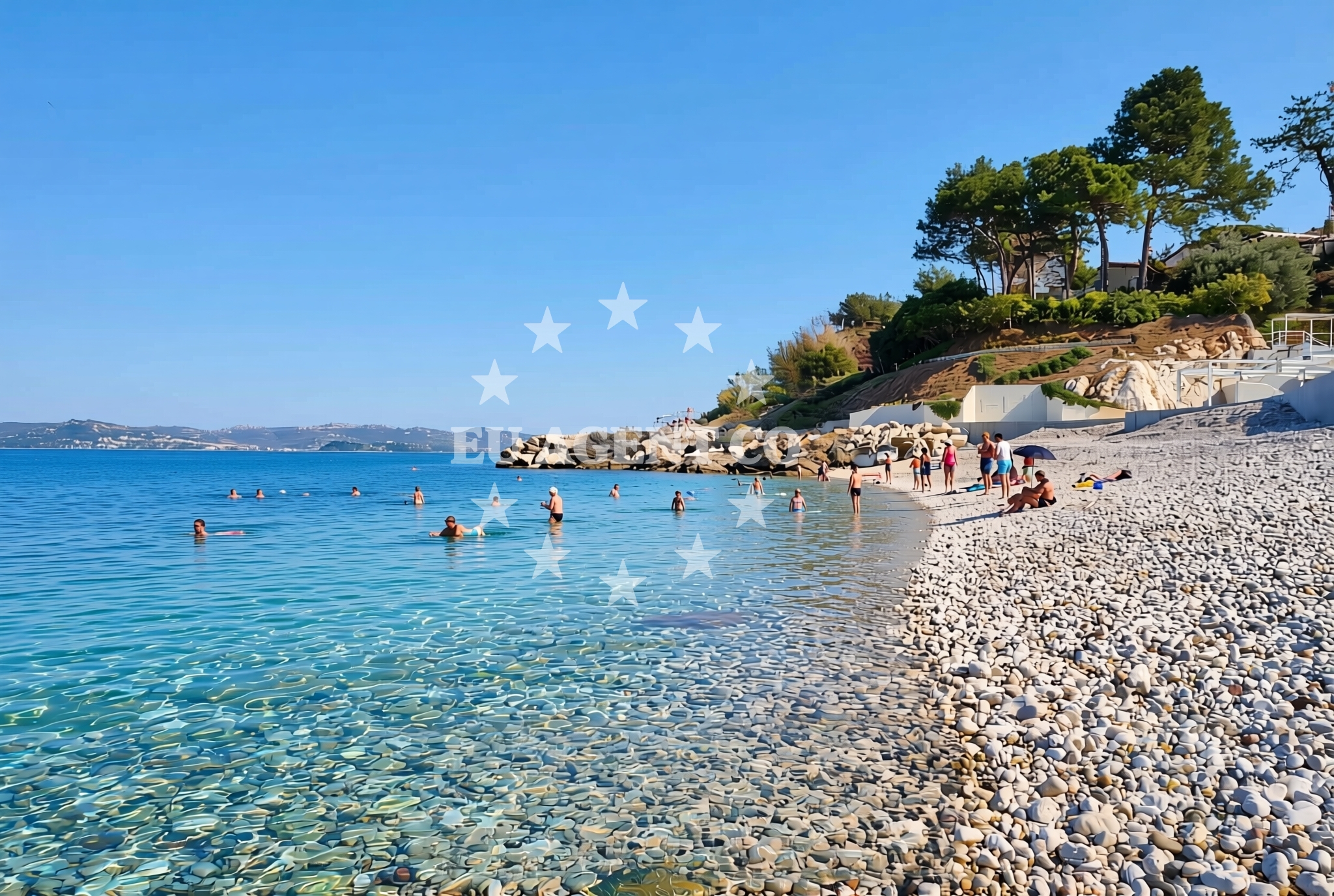 Additional view of Crveni Vrh: beaches and coves (3) in Crveni Vrh