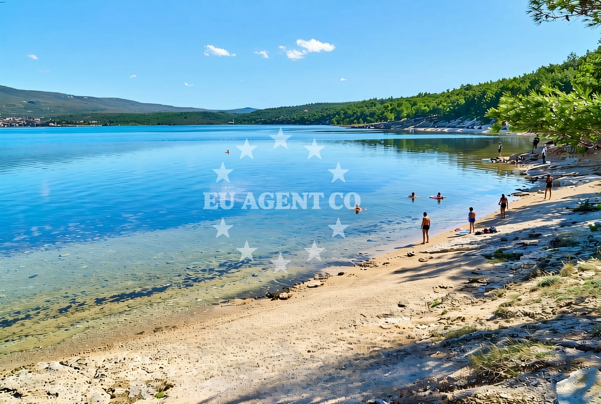 Additional view of Ćuskijaš jug, Pridraga Beach in Ćuskijaš jug