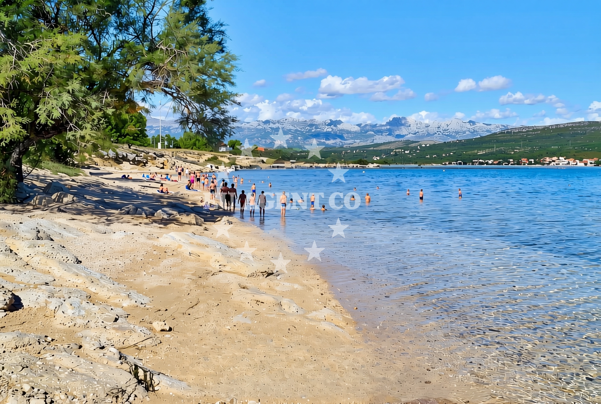 Additional view of Ćuskijaš sjever, Pridraga Beach in Ćuskijaš sjever
