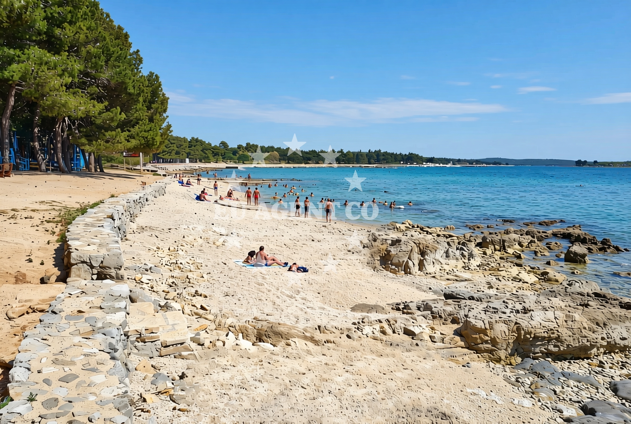Additional view of Cuvi beach II in Matka Brajše Rašana 12, Rovinj