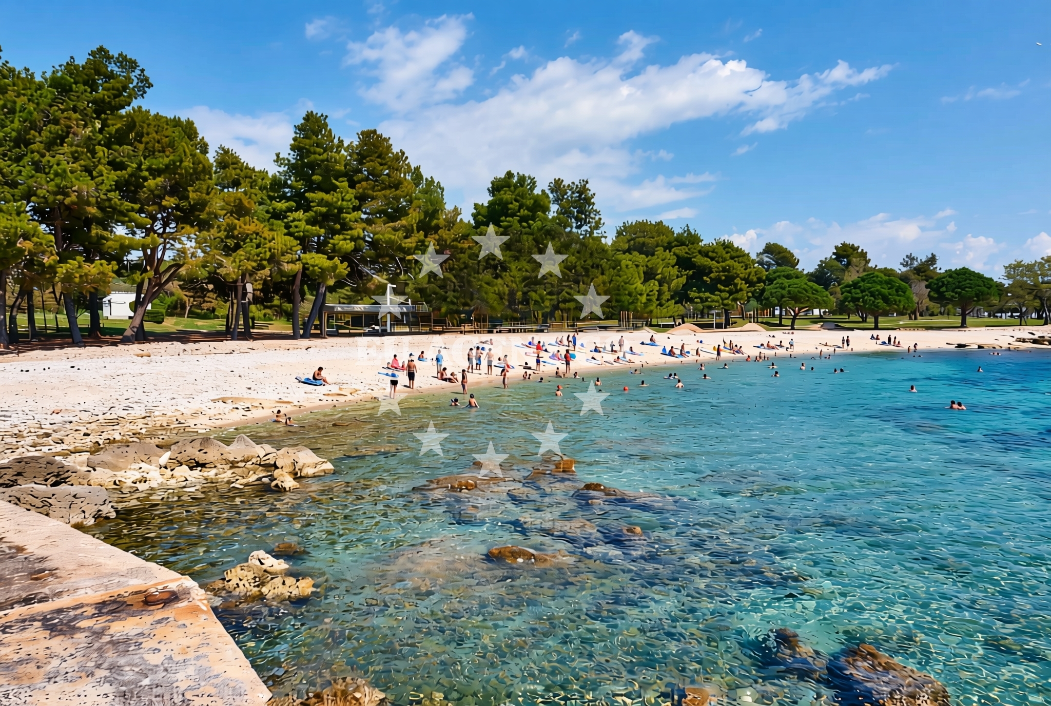 Additional view of Cuvi beach II in Matka Brajše Rašana 12, Rovinj