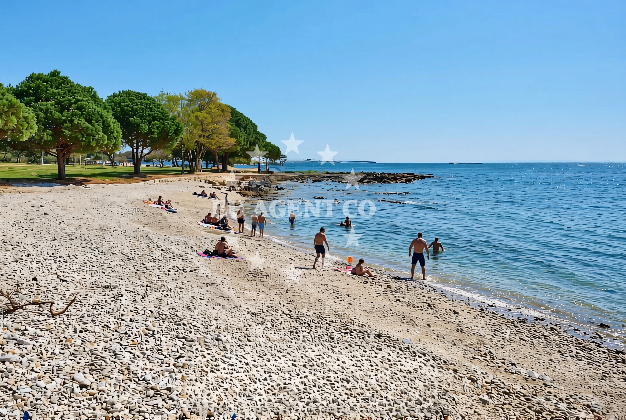 Additional view of Cuvi beach II in Matka Brajše Rašana 12, Rovinj
