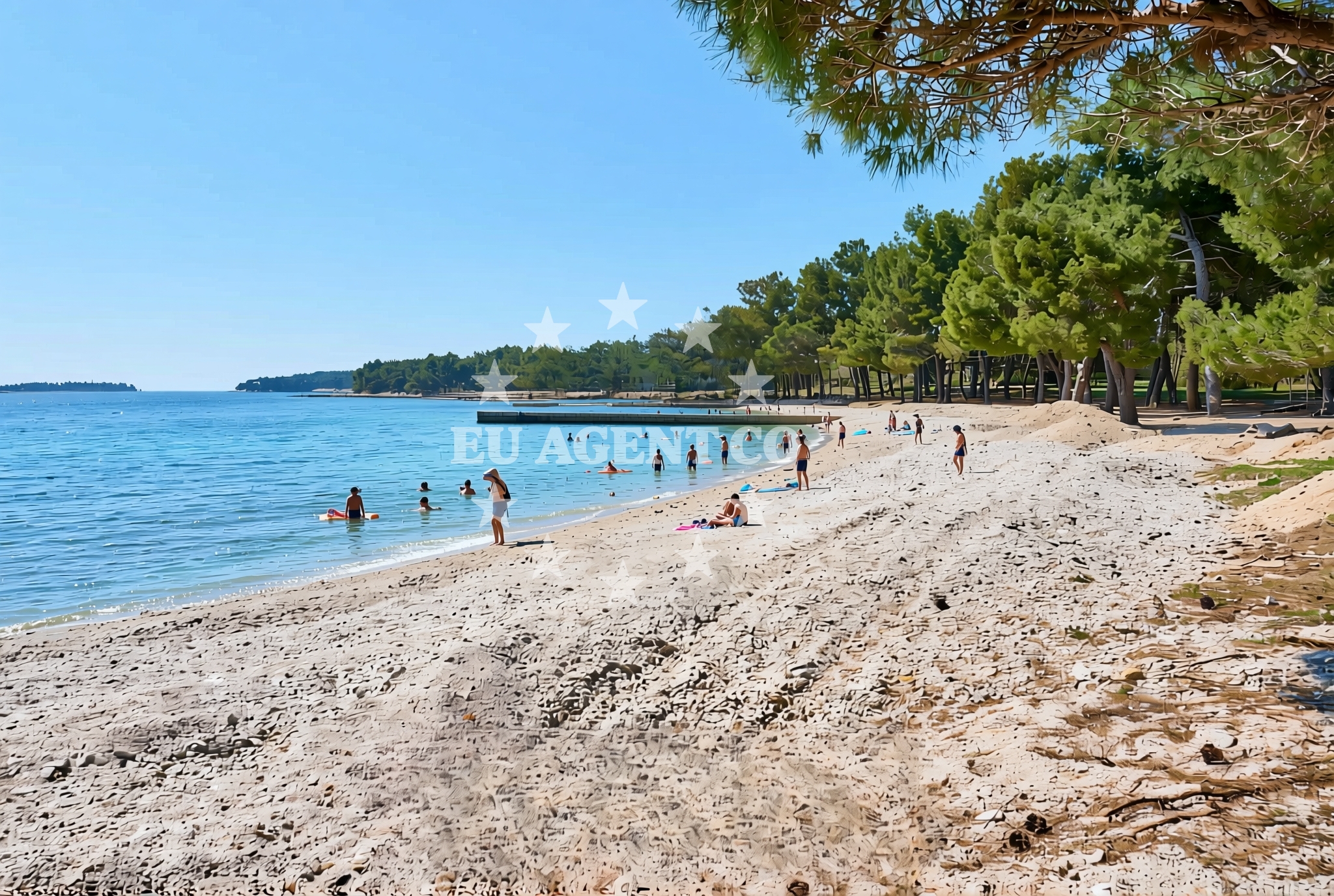 Additional view of Cuvi beach II in Matka Brajše Rašana 12, Rovinj