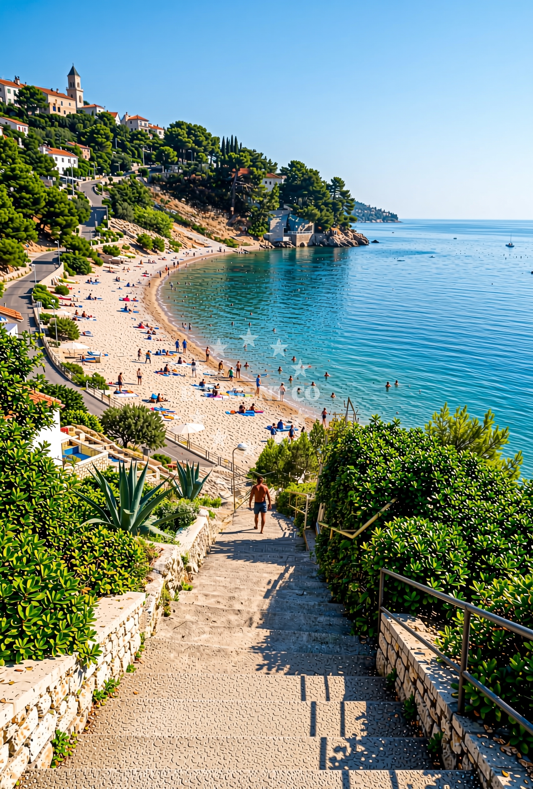 Additional view of Dagna beach in 14 Ulica Tina Ujevića, Primošten