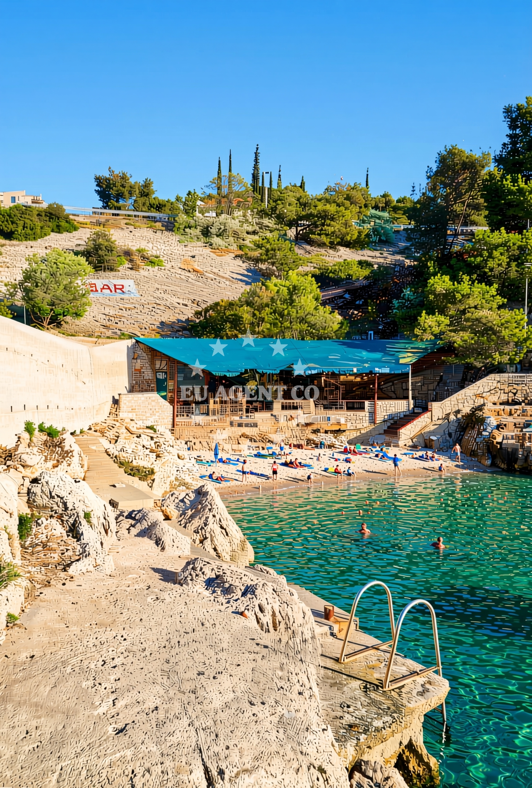 Additional view of Dagna beach in 14 Ulica Tina Ujevića, Primošten