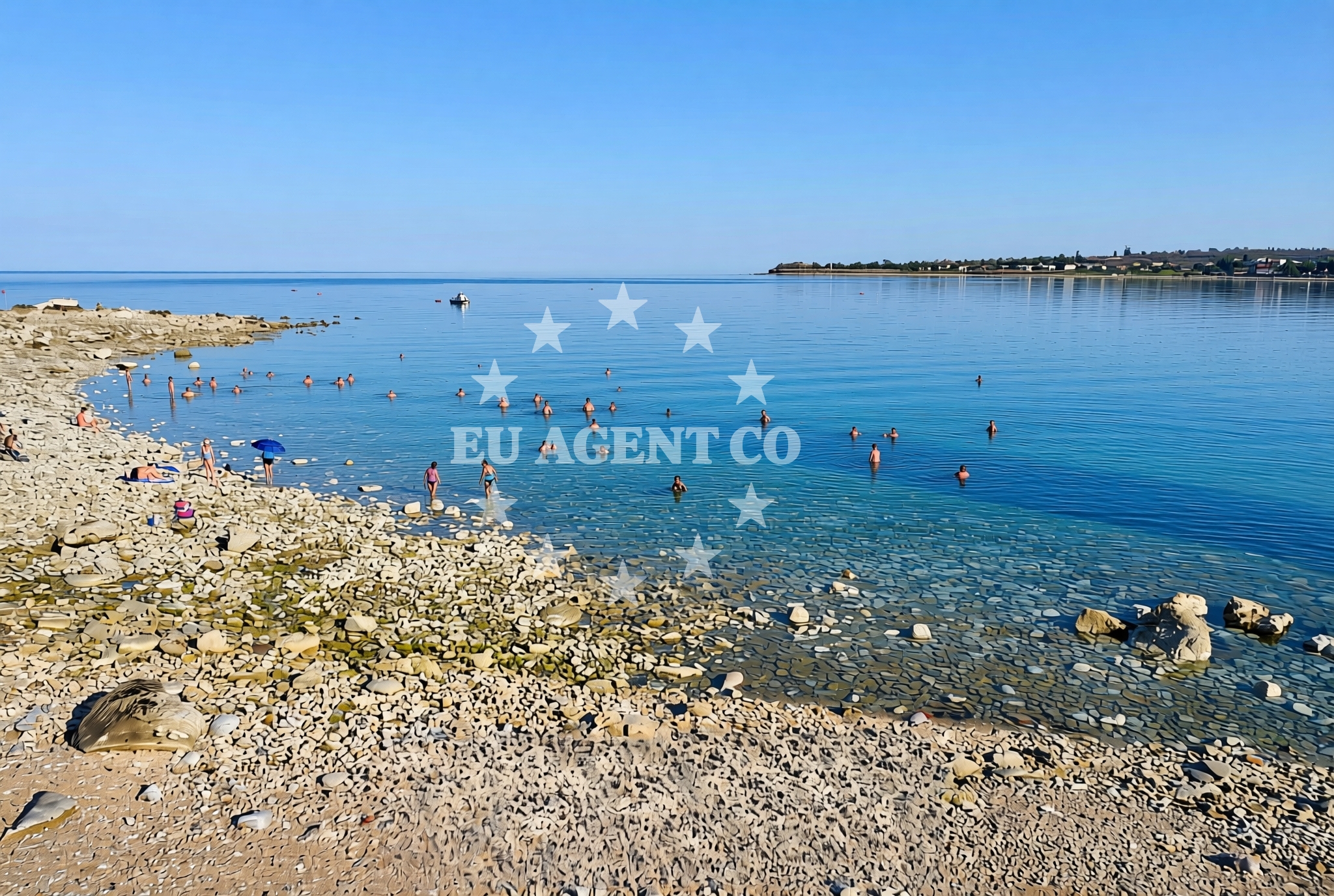 Additional view of Dajla beach in Sv. Benedikt 36c, Novigrad Istria