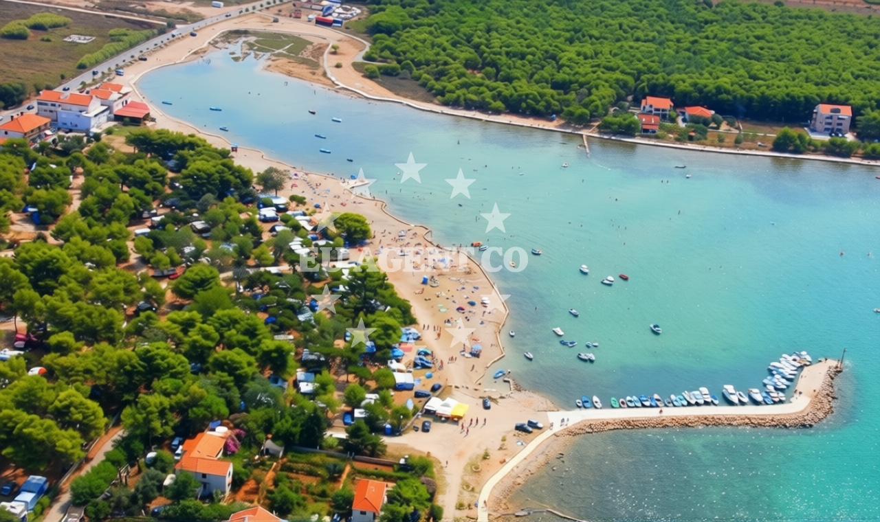 Additional view of Dalmatia beach in , Privlaka